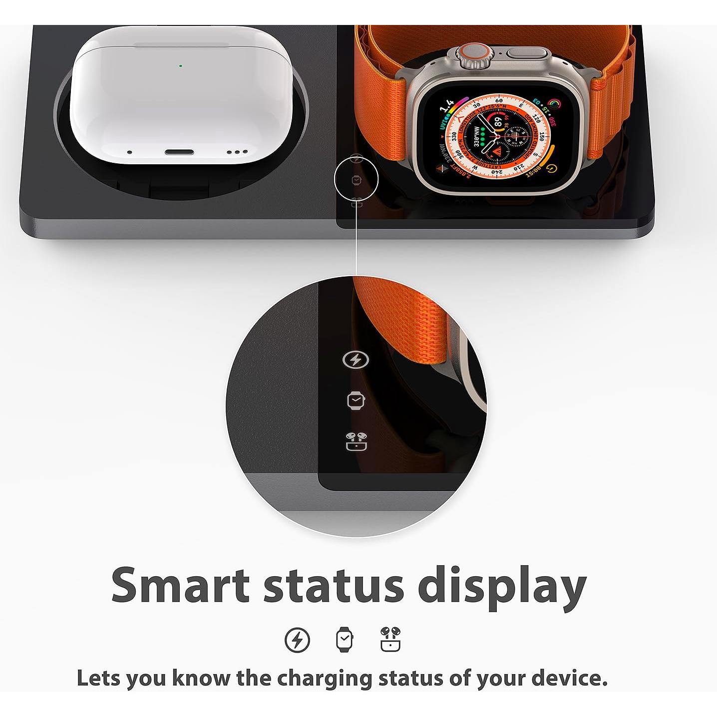 Estación de Carga 3 en 1 PETINO SAMBA PAD ULTRA - Carga Rápida