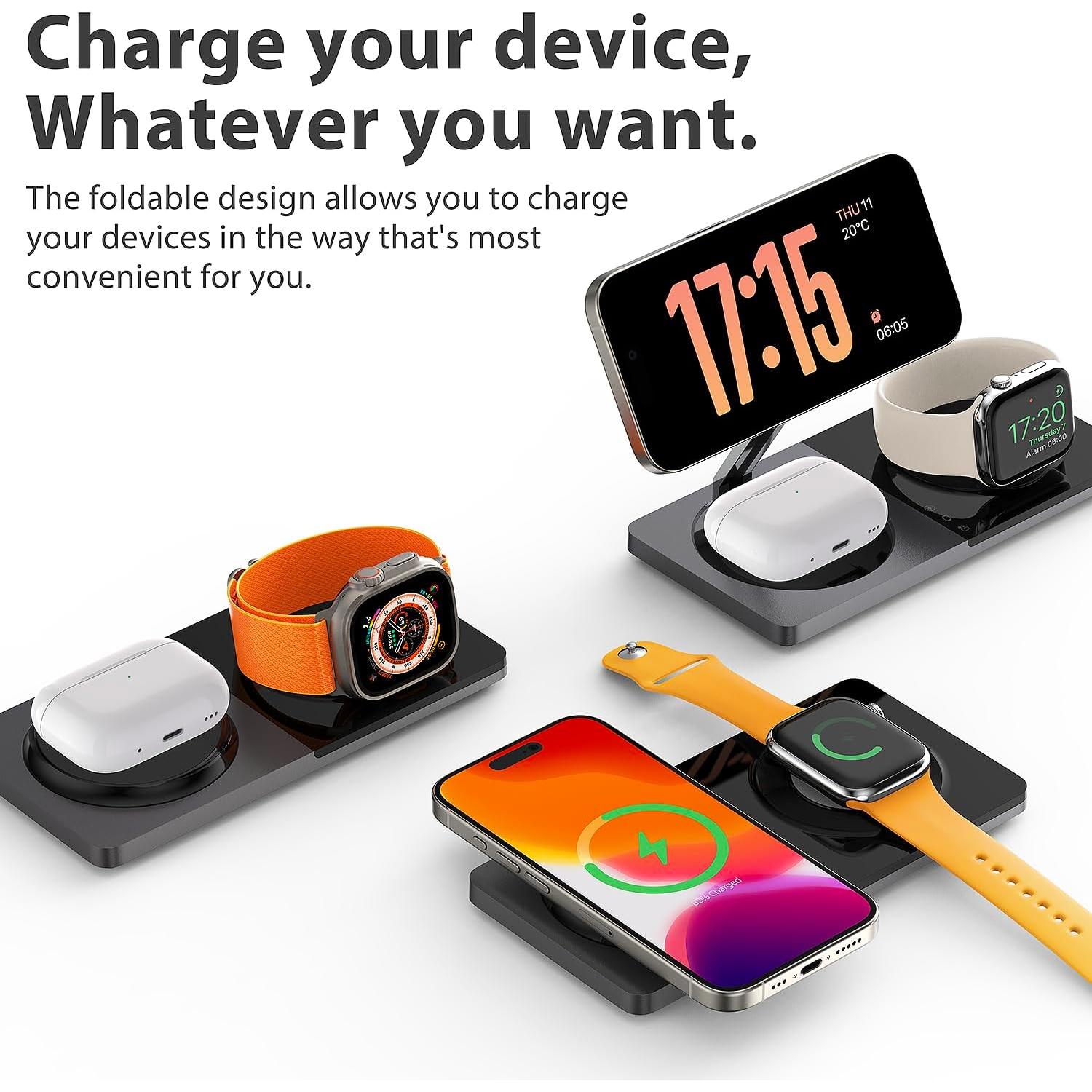 Estación de Carga 3 en 1 PETINO SAMBA PAD ULTRA - Carga Rápida