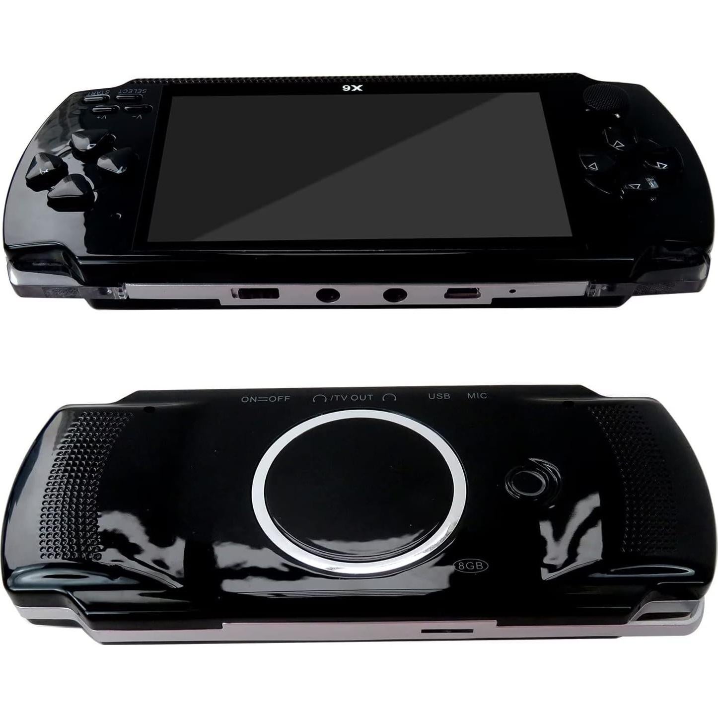 Consola de Videojuegos Retro Portátil 10000 Juegos 4.3" 8GB