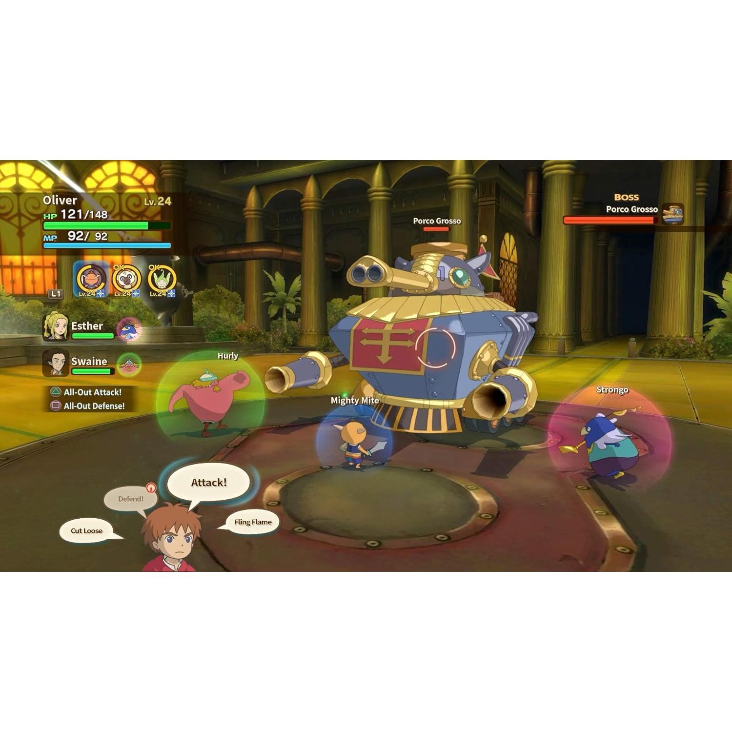 Ni no Kuni: La Ira de la Bruja Blanca Remasterizado PS4