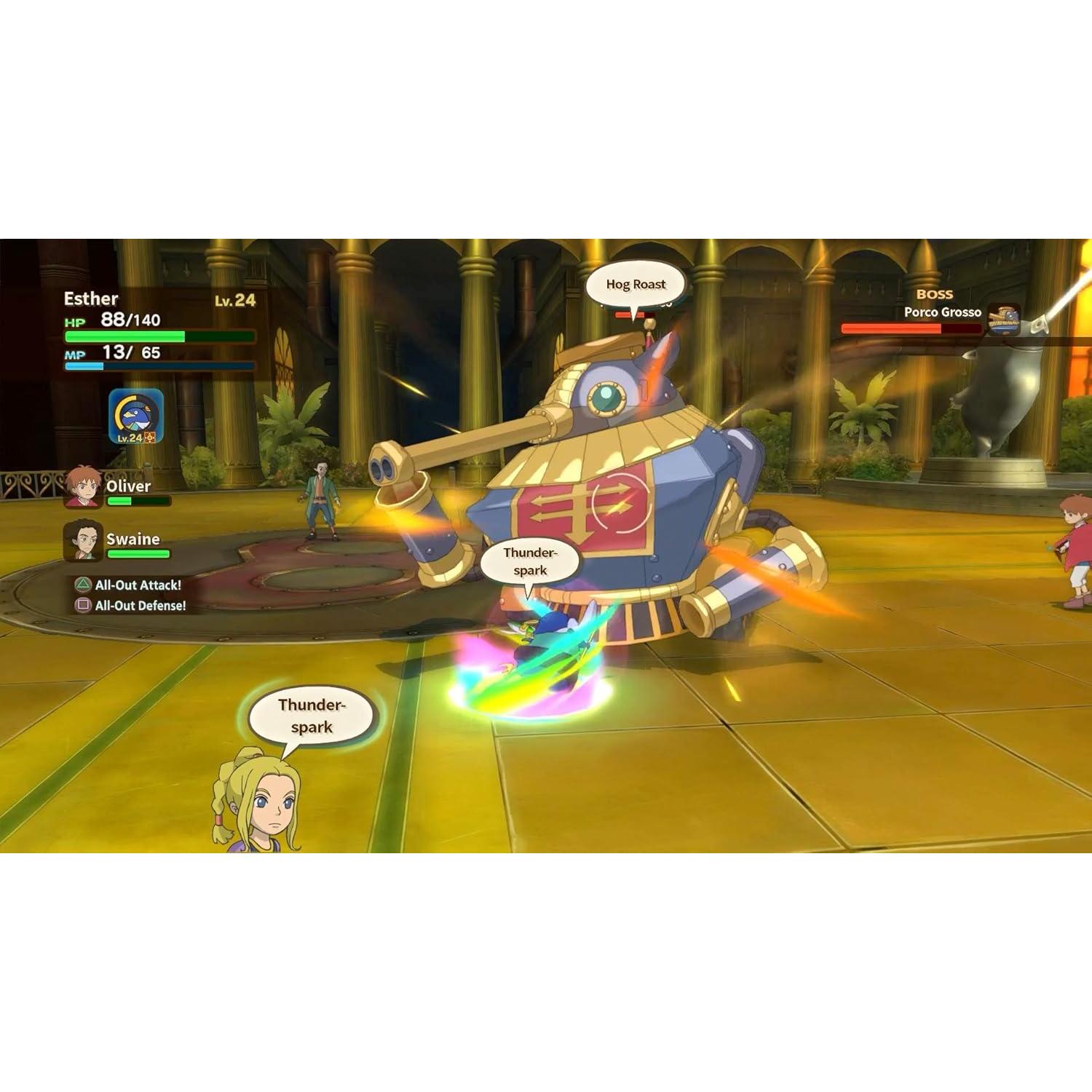 Ni no Kuni: La Ira de la Bruja Blanca Remasterizado PS4