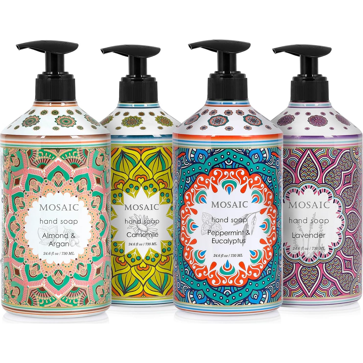 Conjunto de Jabón Líquido para Manos Anatolia Daphne 4x730ml