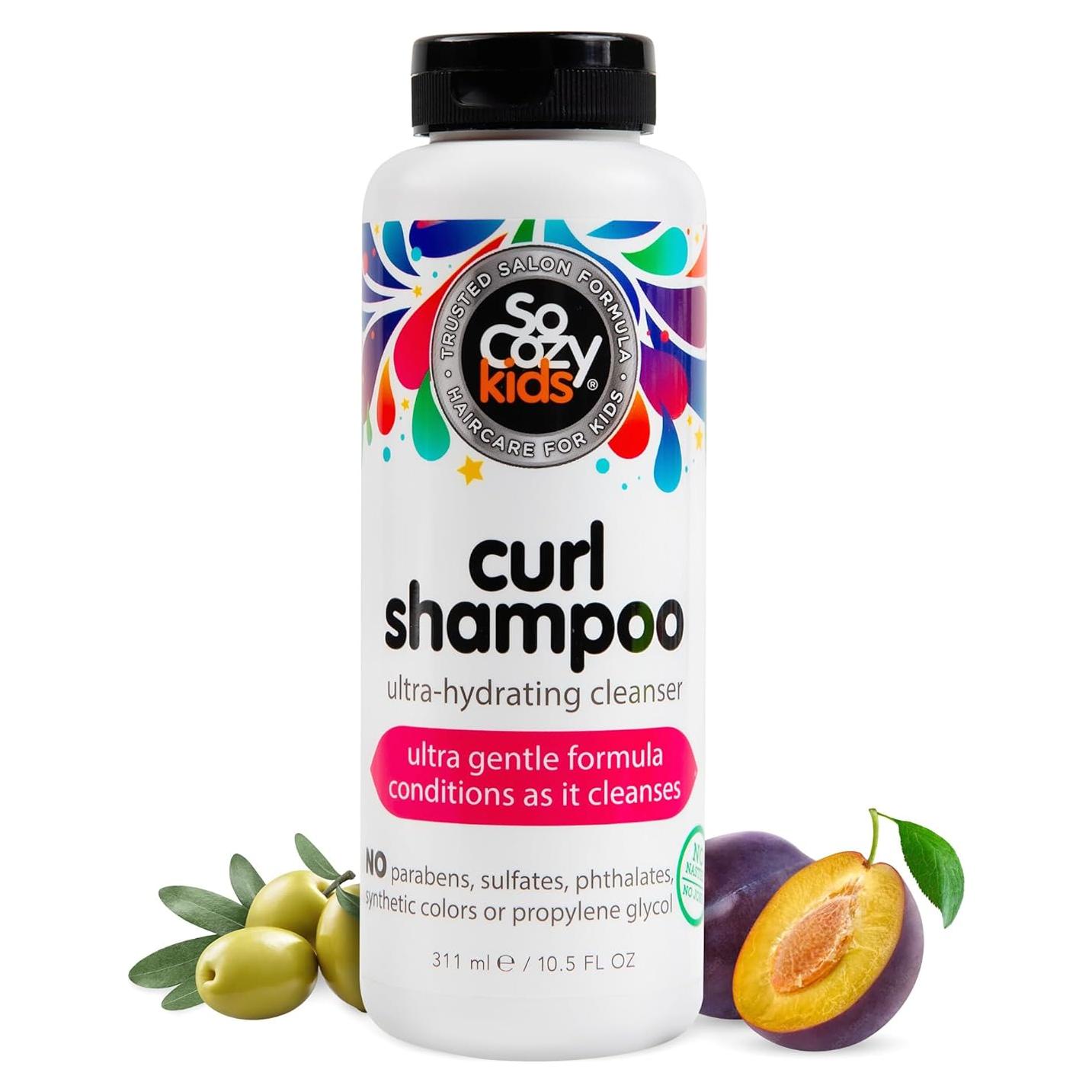 Champú para Rizos SoCozy 310 ml | Hidratante y Sin Parabenos