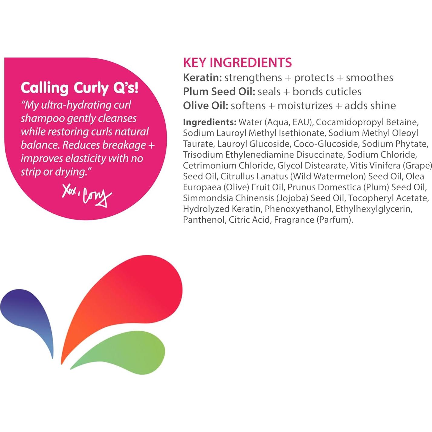 Champú para Rizos SoCozy 310 ml | Hidratante y Sin Parabenos