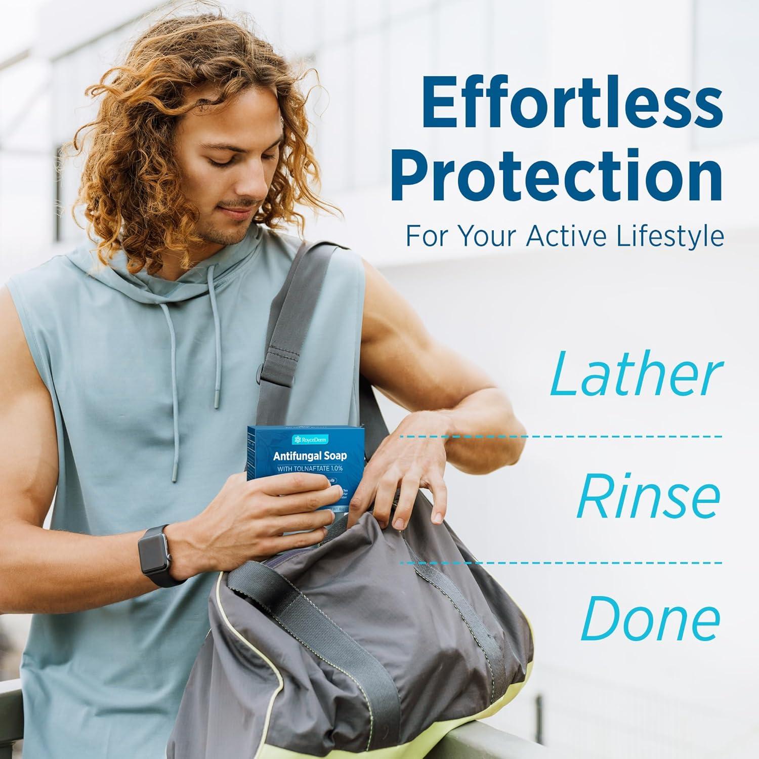 Jabón Antifúngico Roycederm con Aceite de Árbol de Té 258g