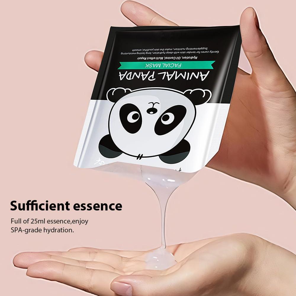 Paquete de 6 Máscaras Faciales Animales evpct - Hidratación Profunda