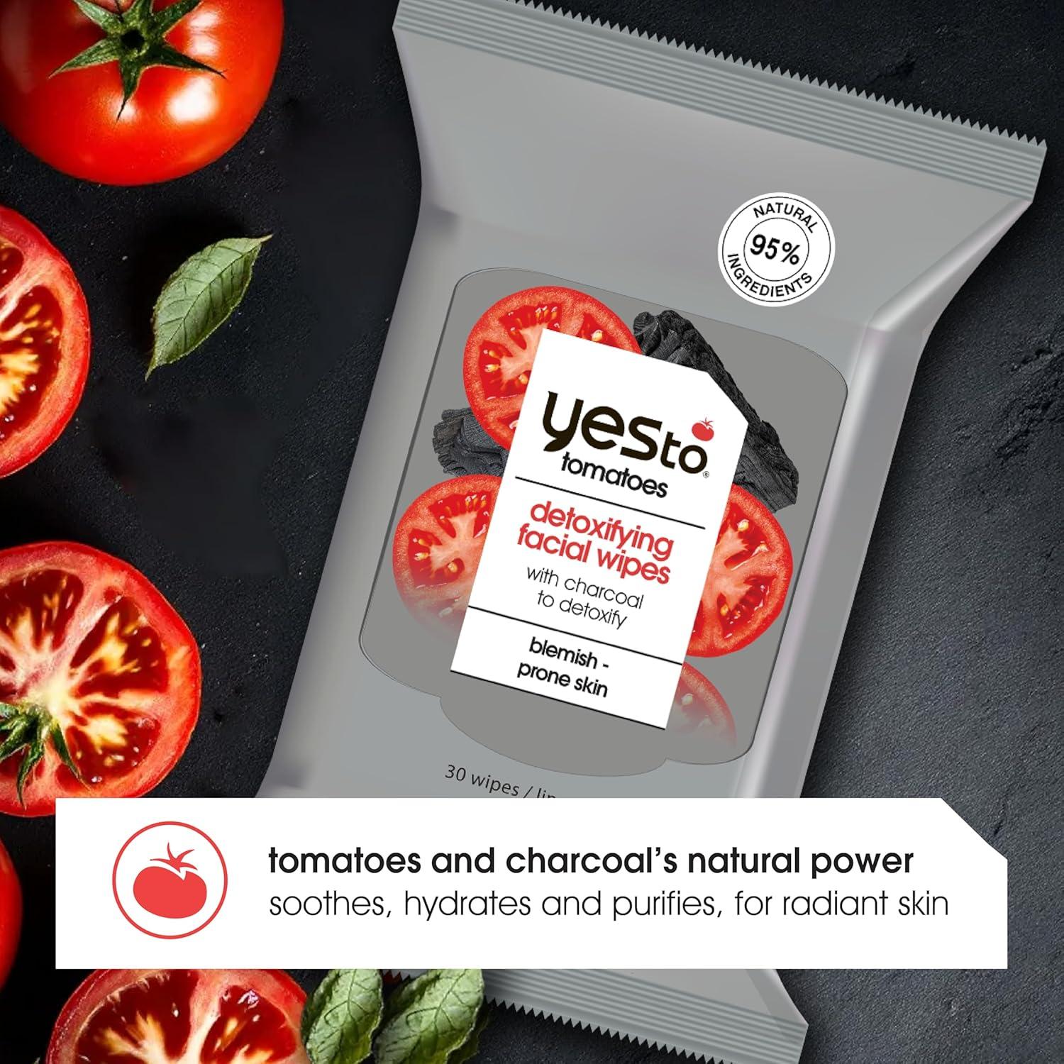 Toallitas Faciales Desintoxicantes Sí a Carbón 30 Unidades