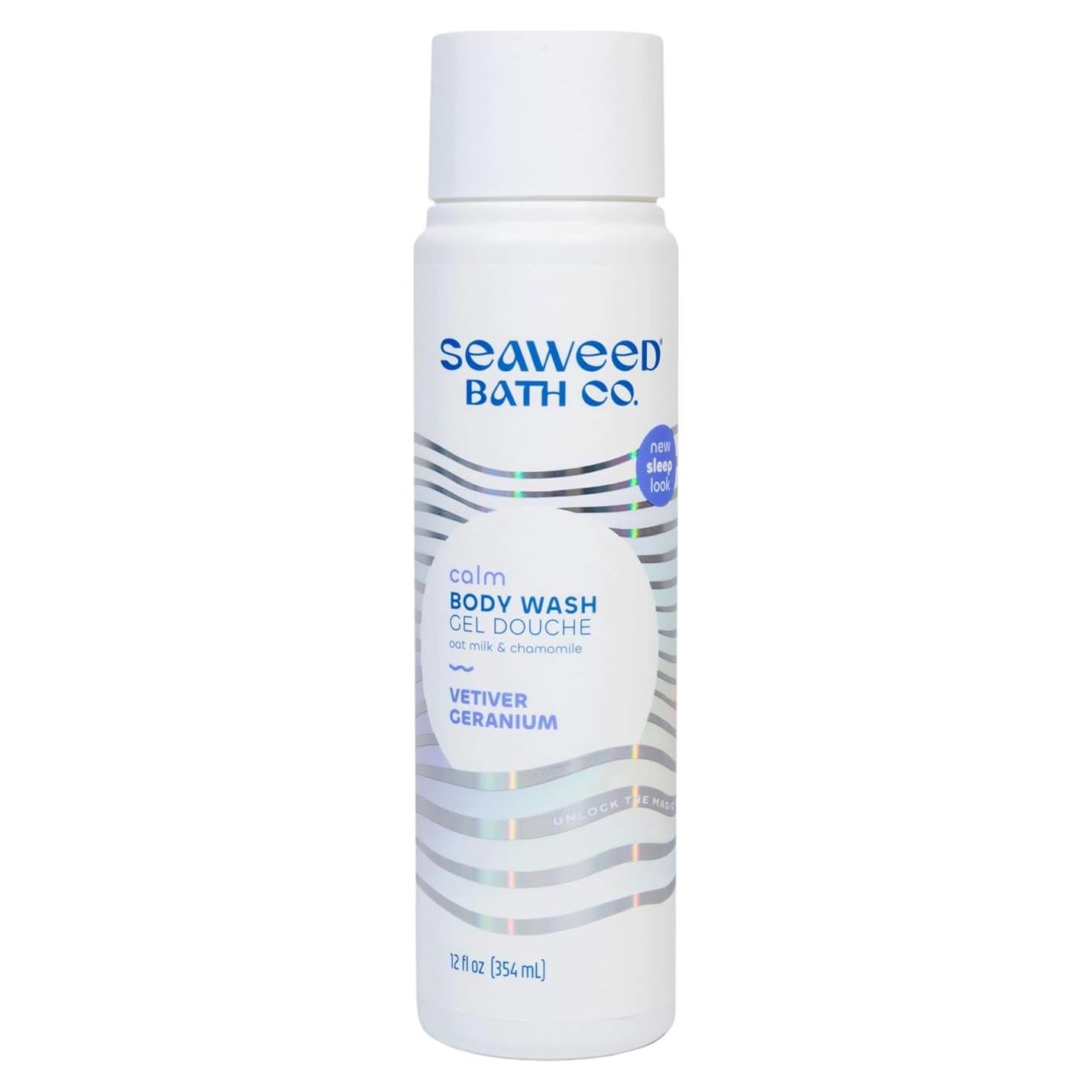 Gel de Ducha Calmante Seaweed Bath Co. 340g Vetiver y Geranio