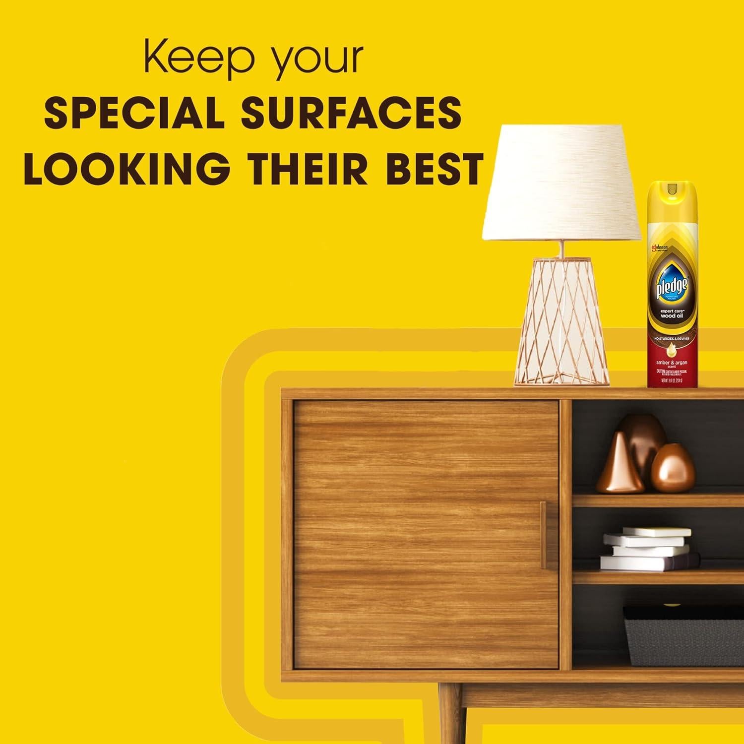 Aceite Hidratante para Madera Pledge 274g - Spray Revitalizante