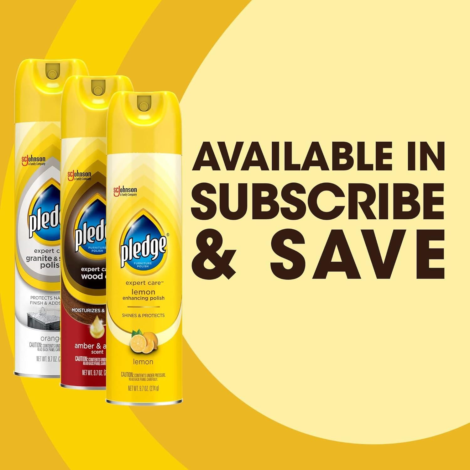 Aceite Hidratante para Madera Pledge 274g - Spray Revitalizante