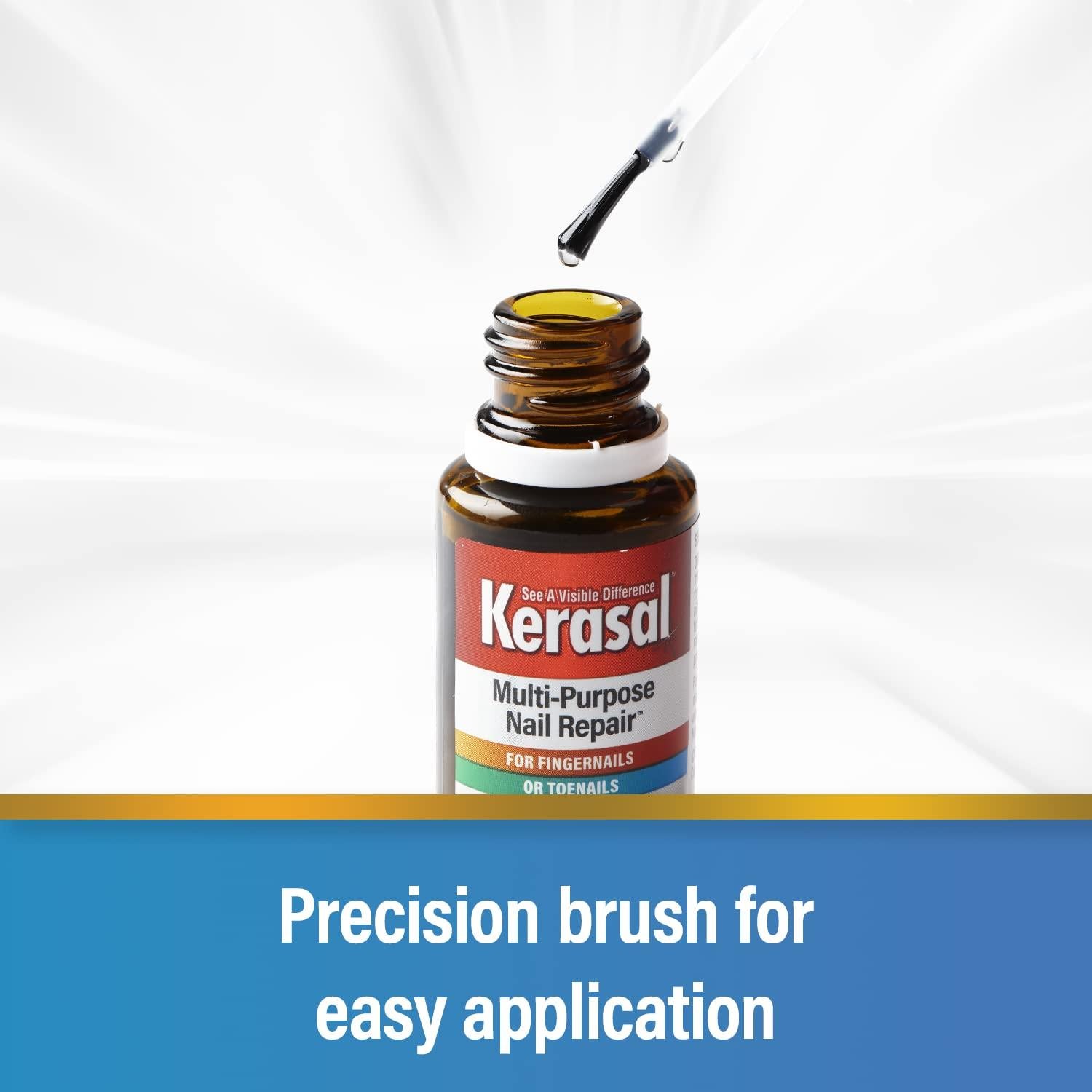 Kerasal Reparador de Uñas Multiusos 12.7 ml - Hidratante y Exfoliante