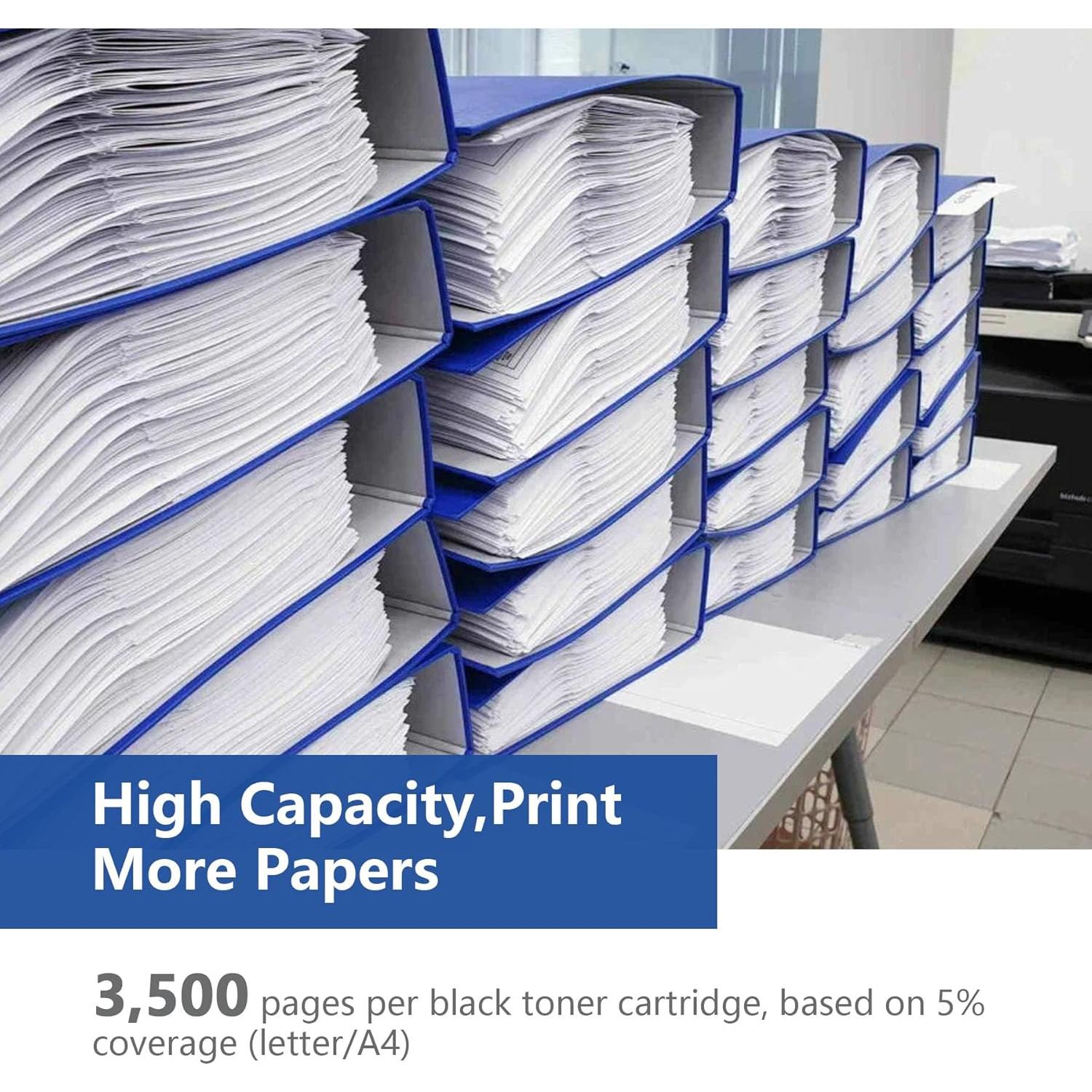 Cartucho de Tóner Negro HIGCOR TN-720 Alto Rendimiento 3500páginas