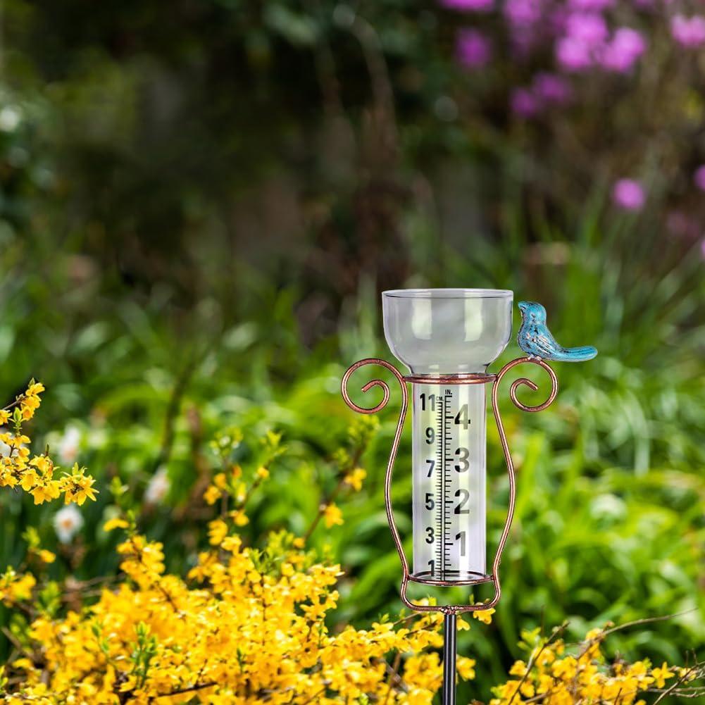 Pluviómetro Exterior Venniy 60.96 cm con Estaca de Metal