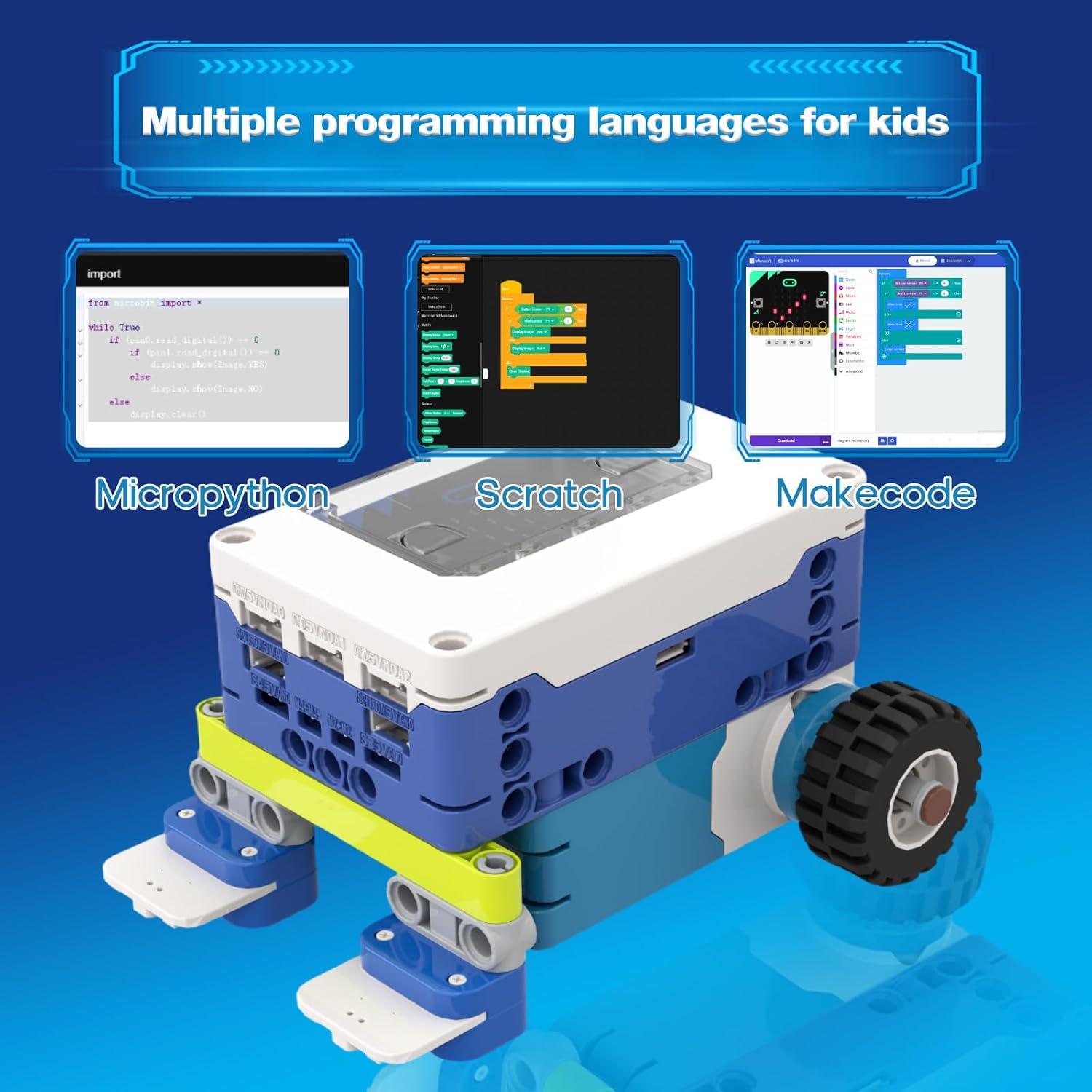 Kit de Robótica Educativa BBC Micro:bit 10-en-1 para Niños