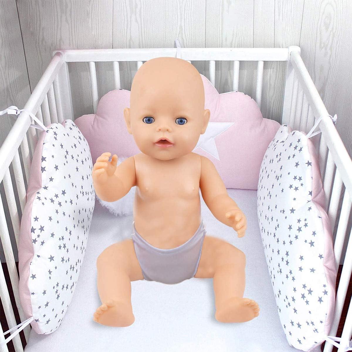 Conjunto de 16 Pañales para Muñecas DC-BEAUTIFUL 14-18"