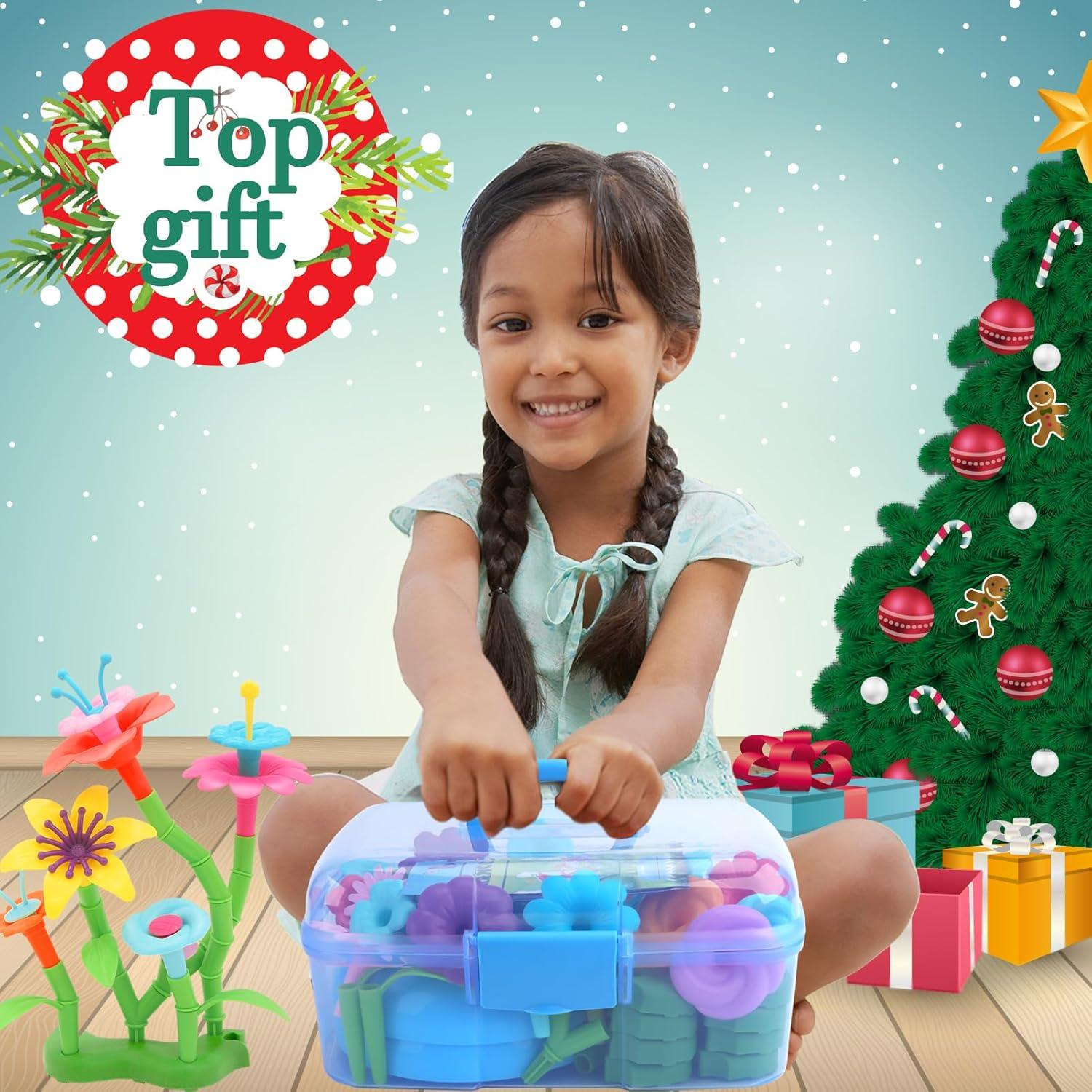 Set de Construcción Jardín de Flores BIRANCO 138 PCS