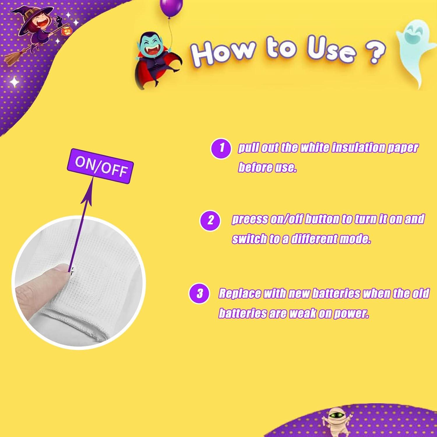 Guantes LED Coloridos COLEDRE para Niños 3-12 Años - 12 Colores