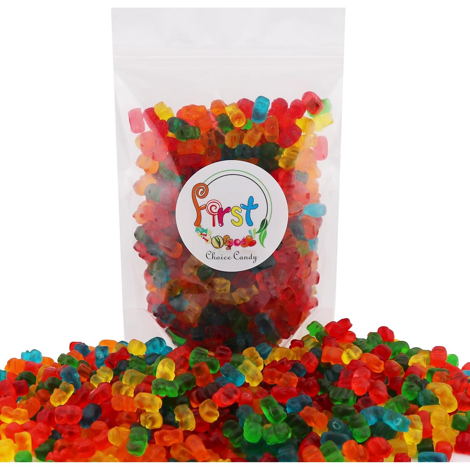 Mini Ositos de Goma FirstChoiceCandy 0.45 kg - Mezcla de Sabores