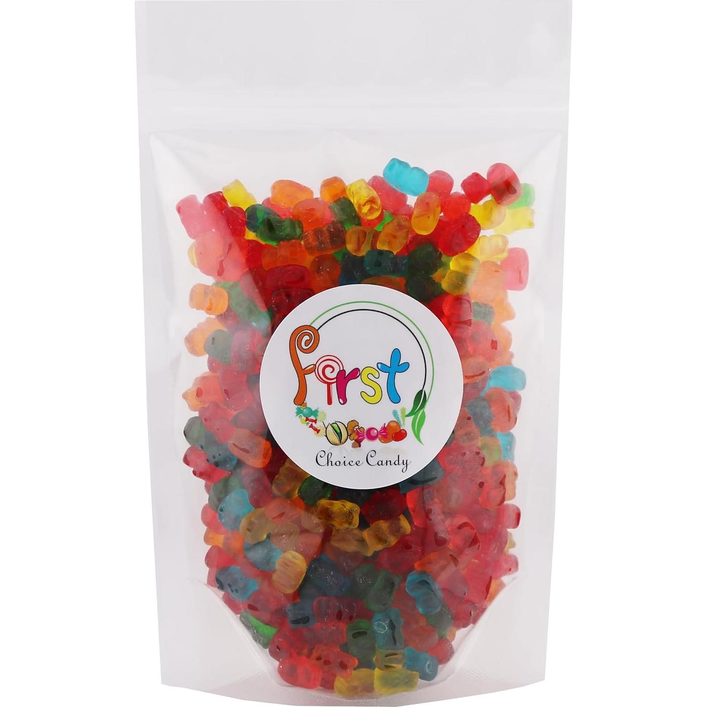 Mini Ositos de Goma FirstChoiceCandy 0.45 kg - Mezcla de Sabores