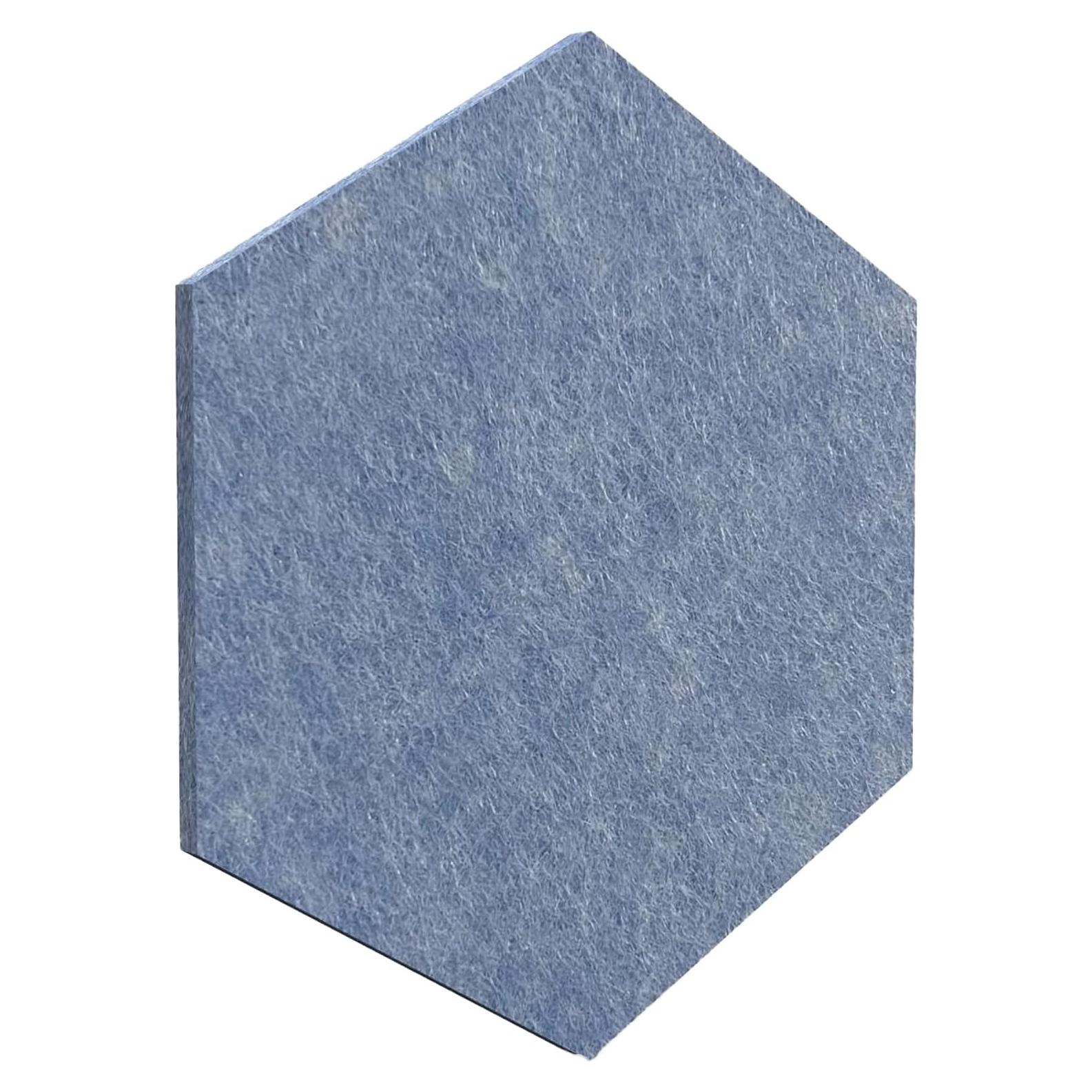 Paneles Acústicos Decorativos Luxor RCLMHEX005 - Azul Claro, 6 Piezas