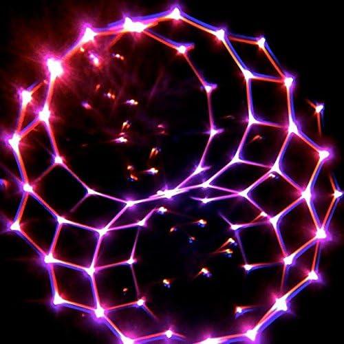 Gafas de Caleidoscopio Negras GloFX con Lentes de Cristal 3D