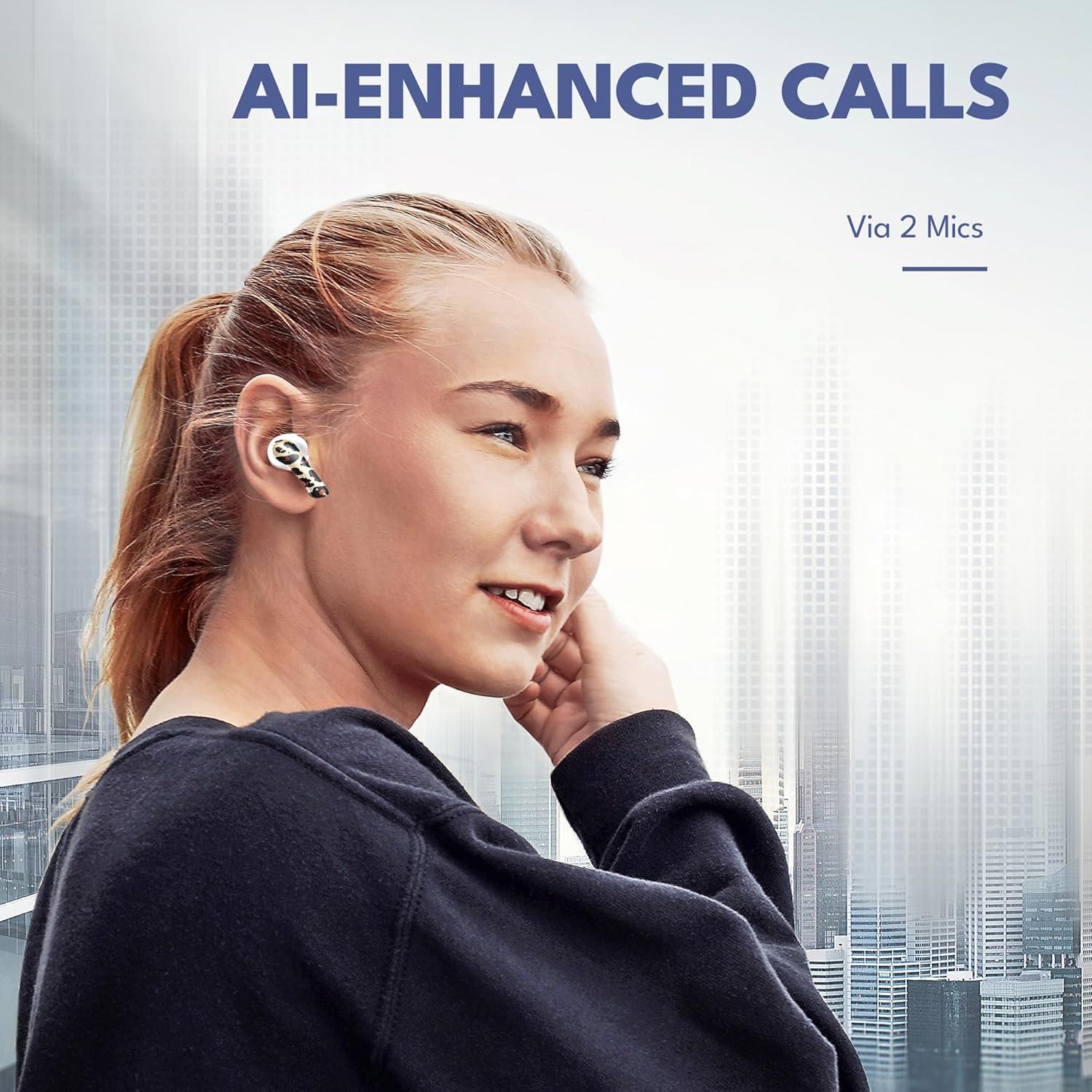 Auriculares Inalámbricos Groovz GRVZ-CM-LEO - IPX4, 27h Batería