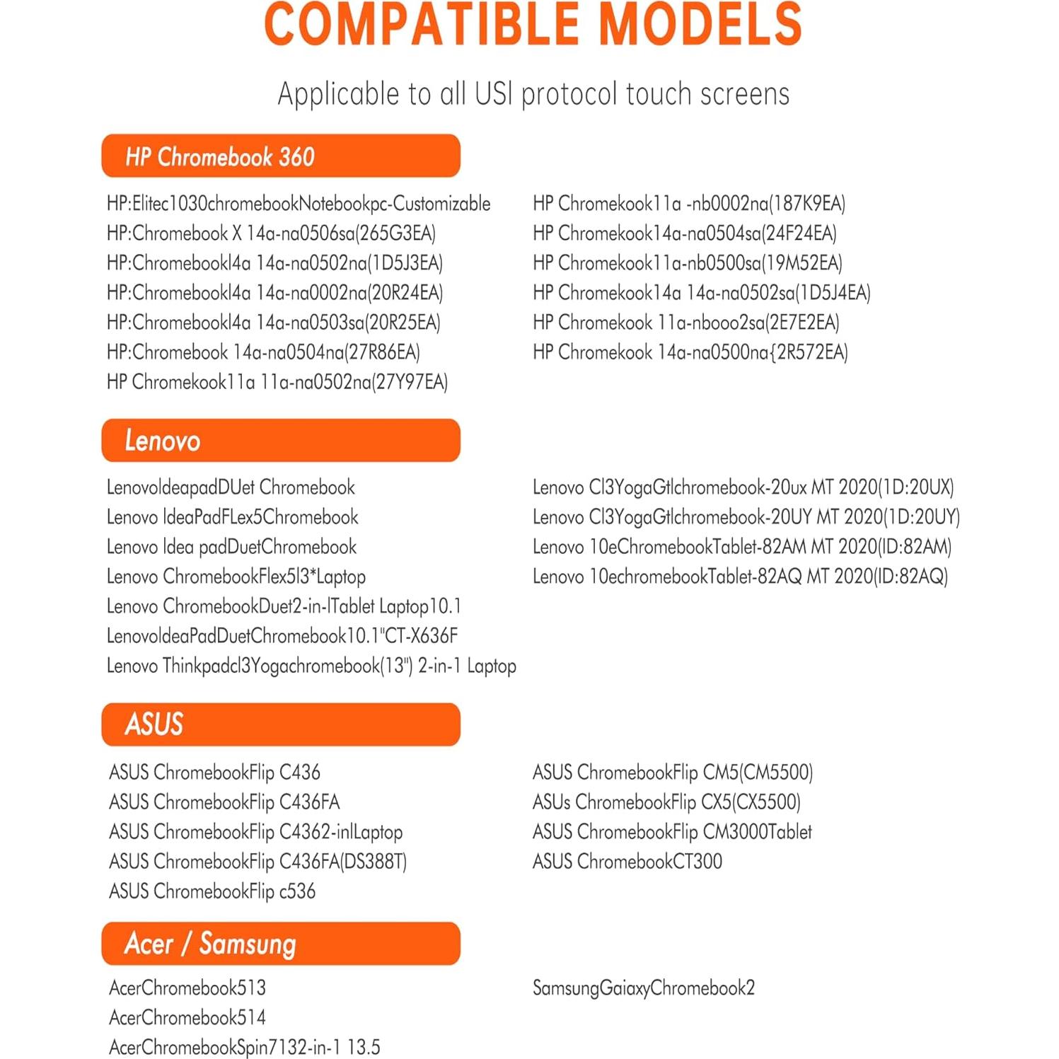 Lápiz Stylus Uogic USI 2.0 Recargable para Fire Max 11 HD 10