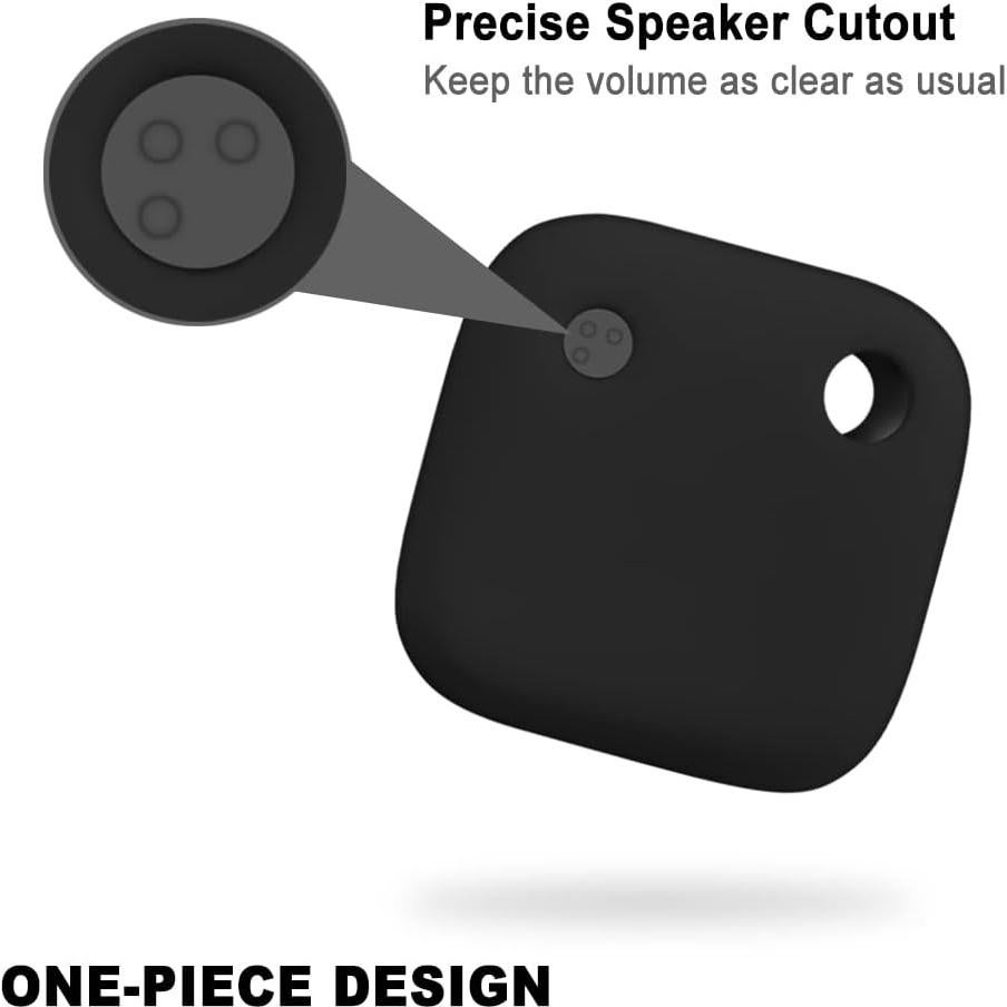 Funda de Silicona Geiomoo para Tile Mate 2024/2022 - Negro