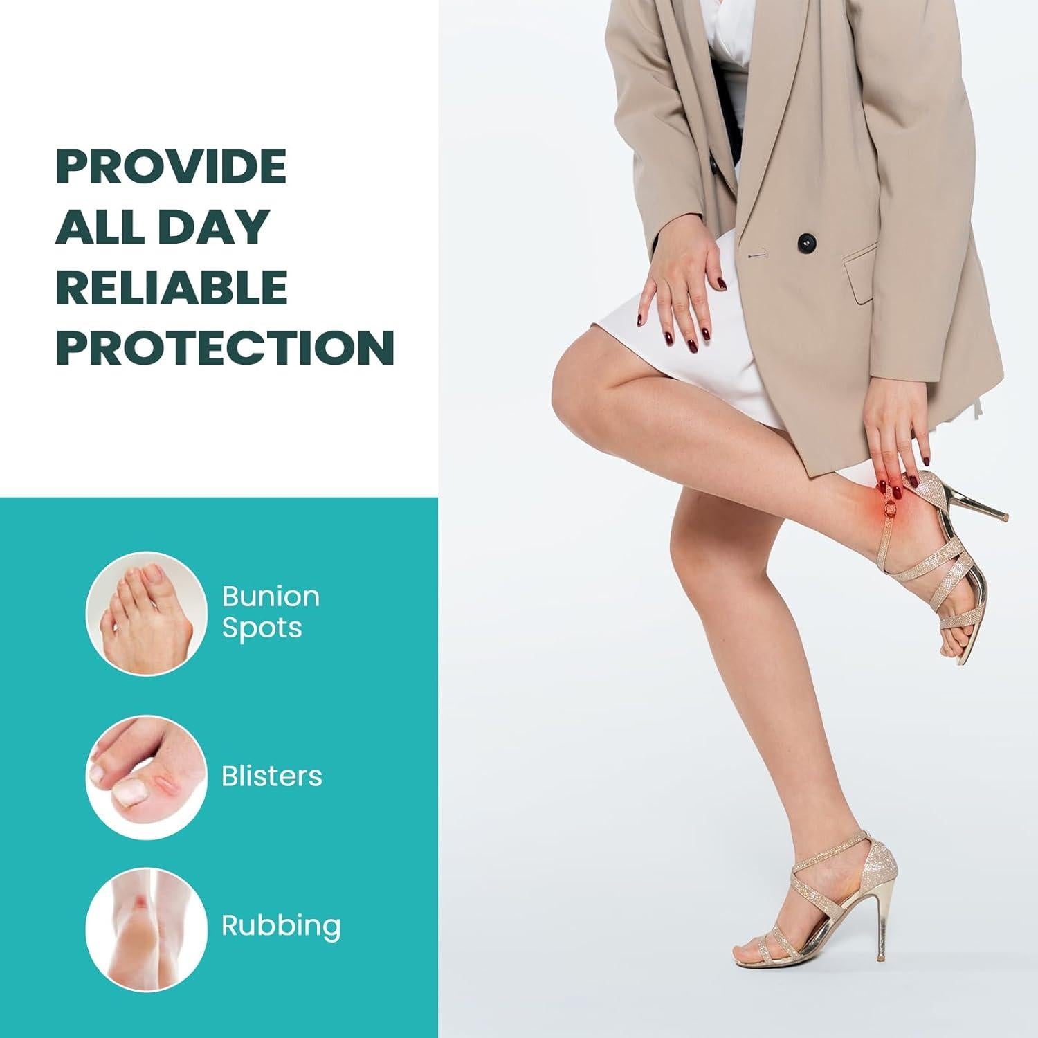 Vendajes para Ampollas Promifun - Gel Hidrosoluble Impermeable - 32 Unidades