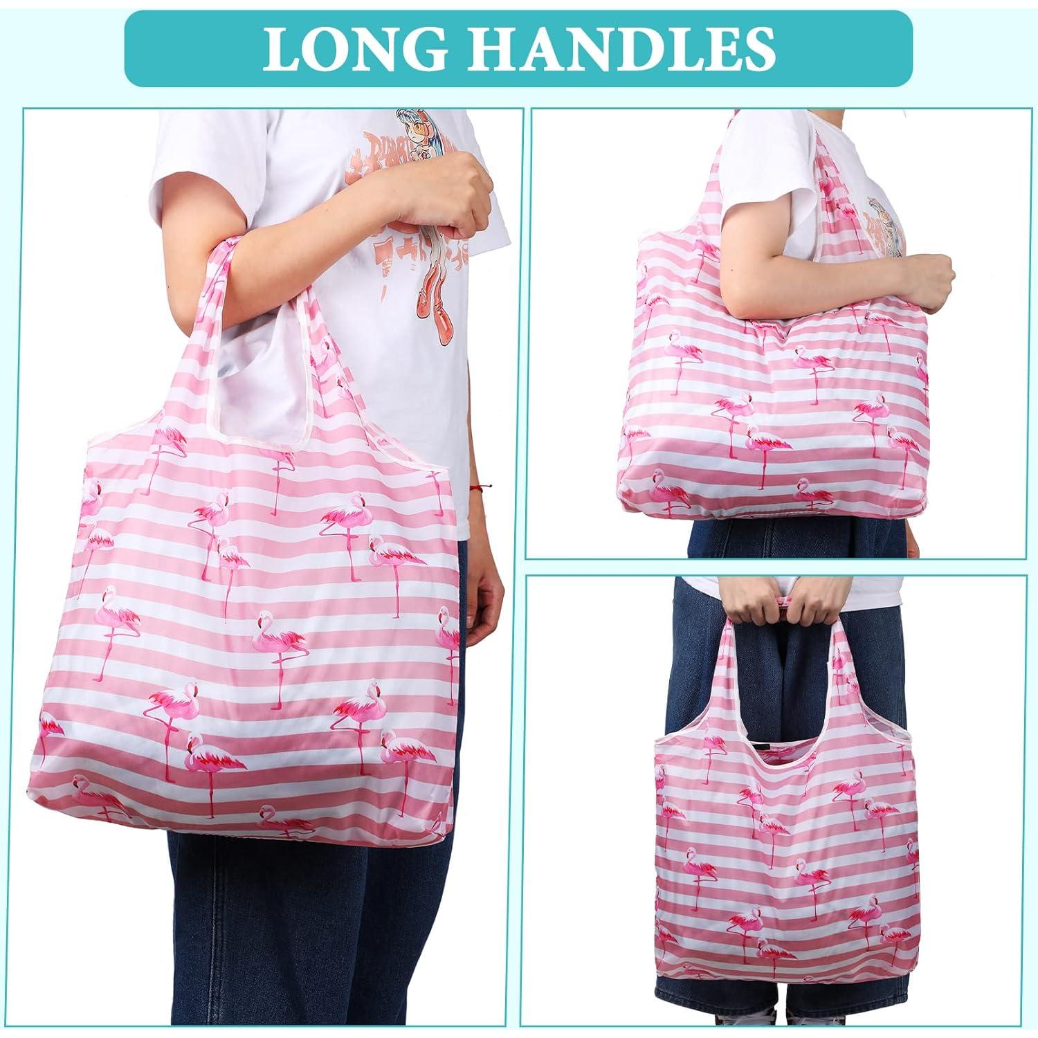 Bolsas de Compras Reutilizables Weewooday 18 Piezas Nylon