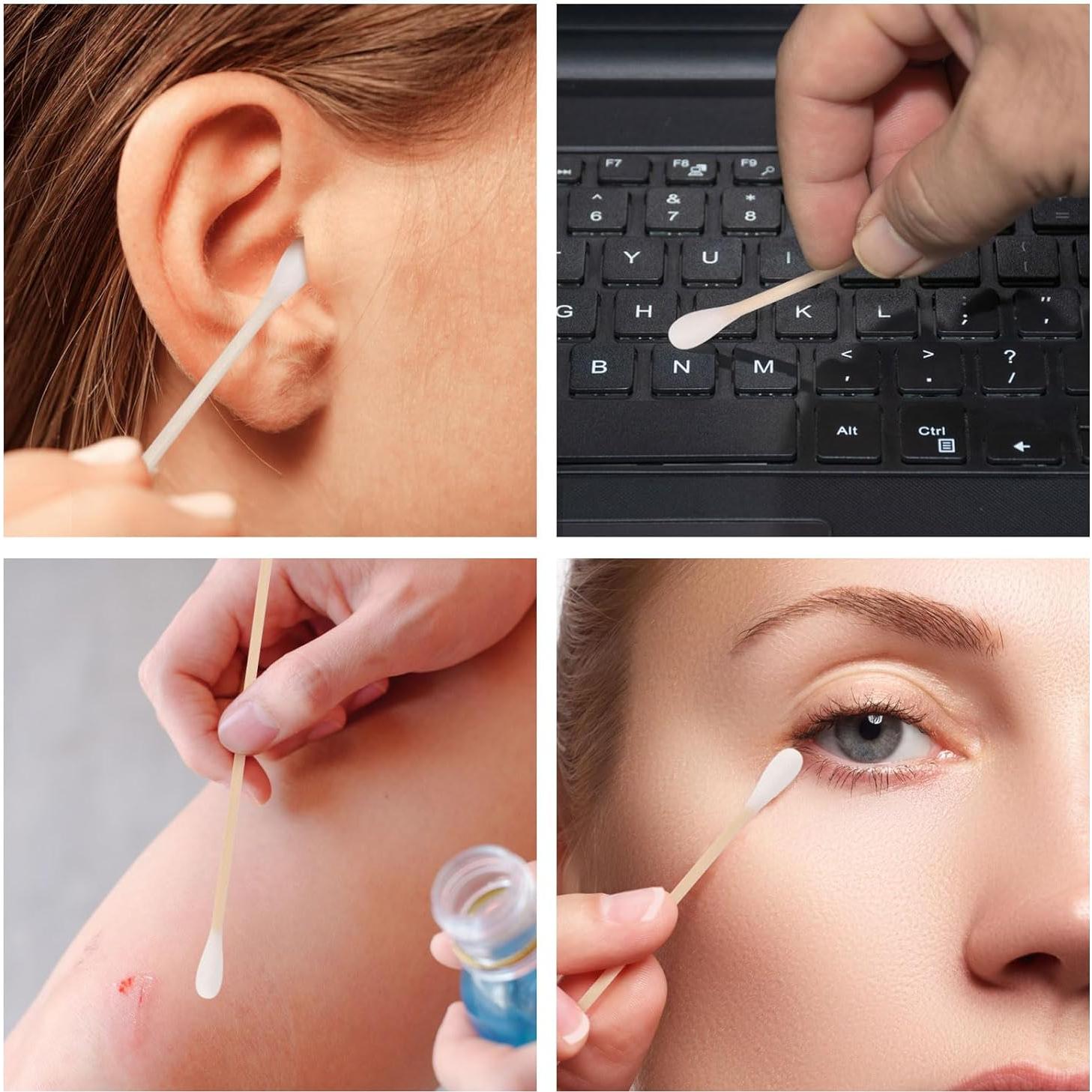 Bastones de Algodón Largos BTYMS 15.24 cm - 1200 Cuento