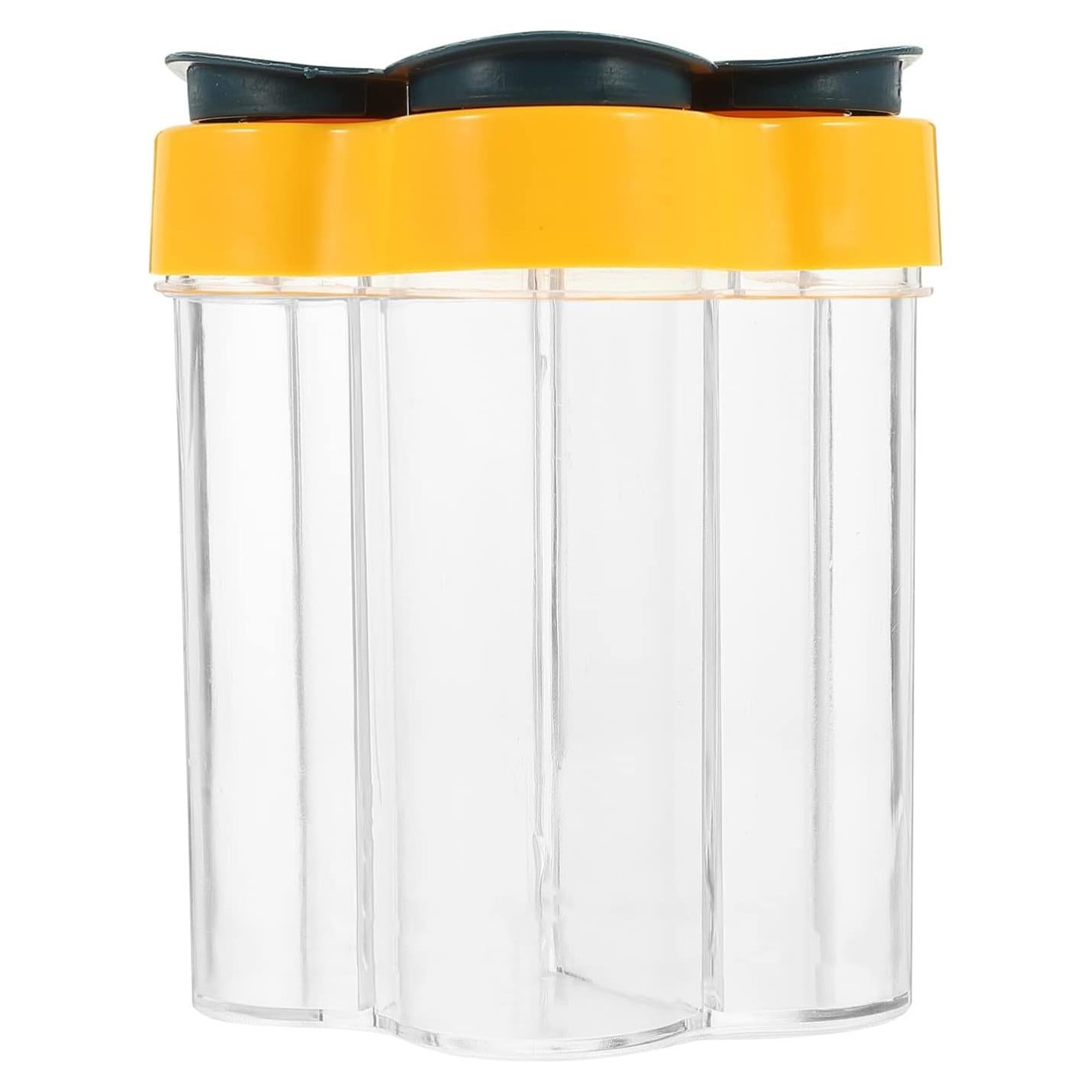 Tarro de Sazonador Housoutil 5 en 1 Plástico Transparente 12.7cm