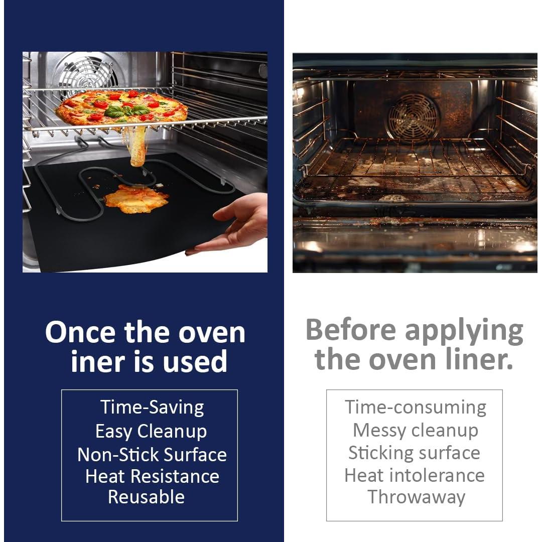 Forros de Horno VLA 2 Piezas Silicona 63.5x43.2cm Antiadherentes