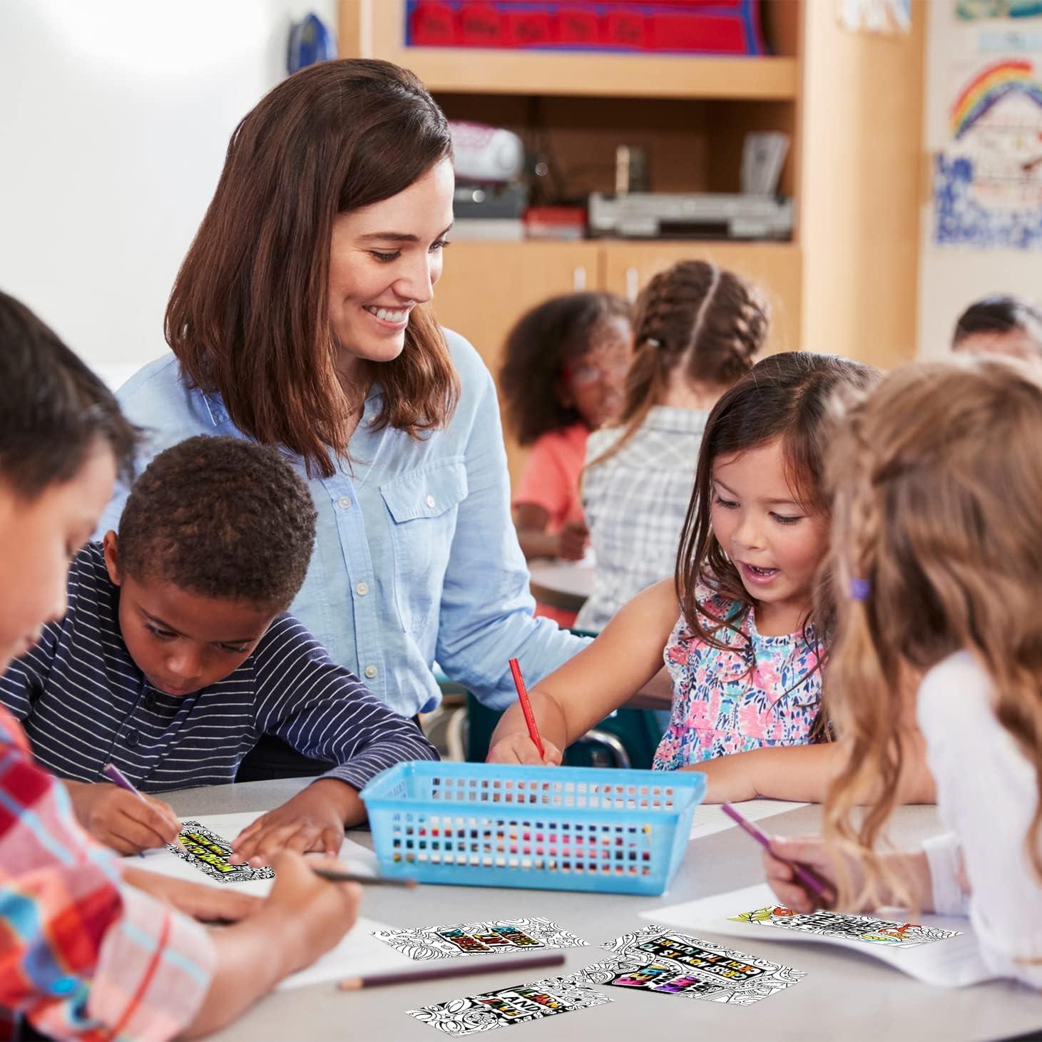 60 Marcadores DIY Inspiradores VOCHIC para Colorear