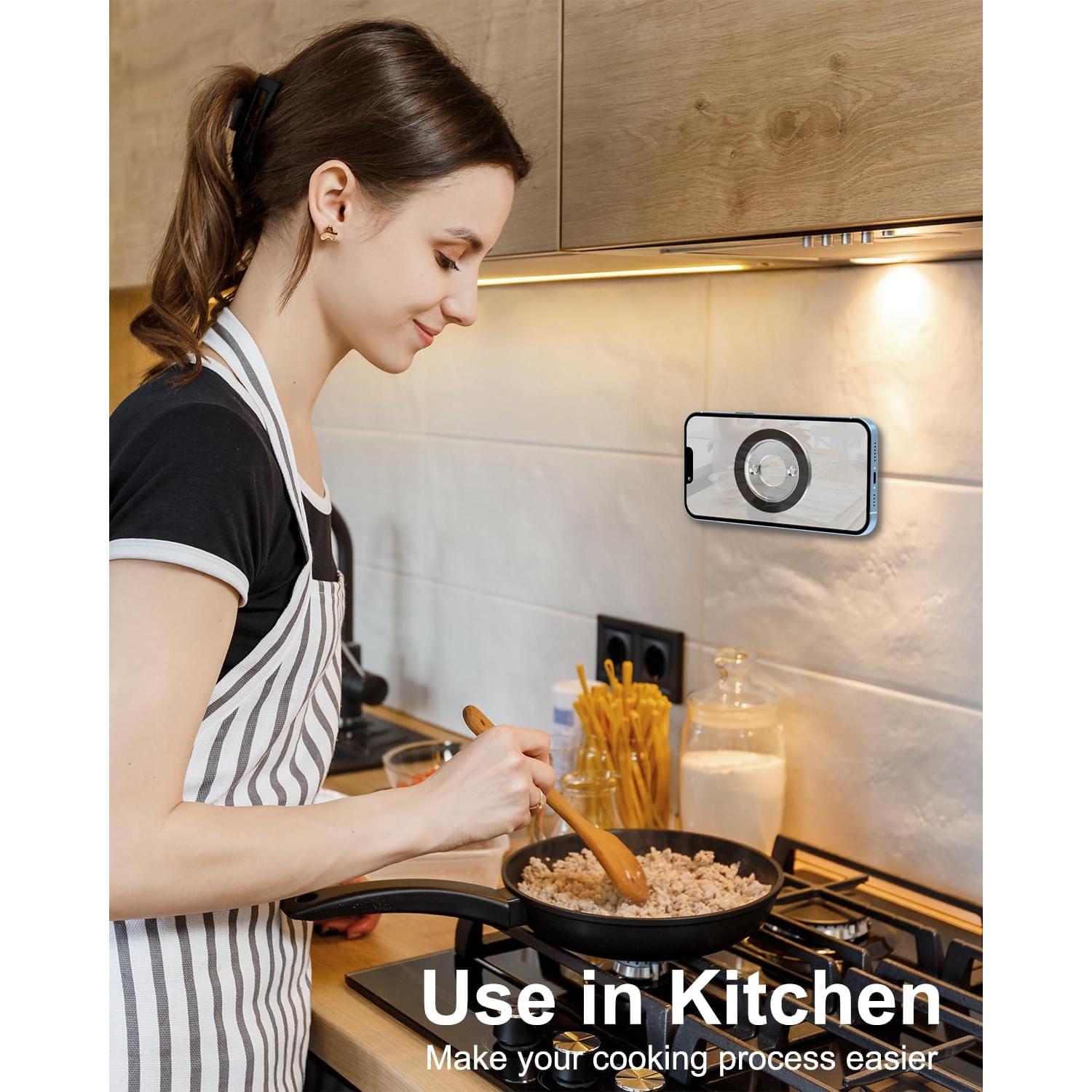 Soporte de Pared Magnético WoleyI 2-Pack Adhesivo para Tablet