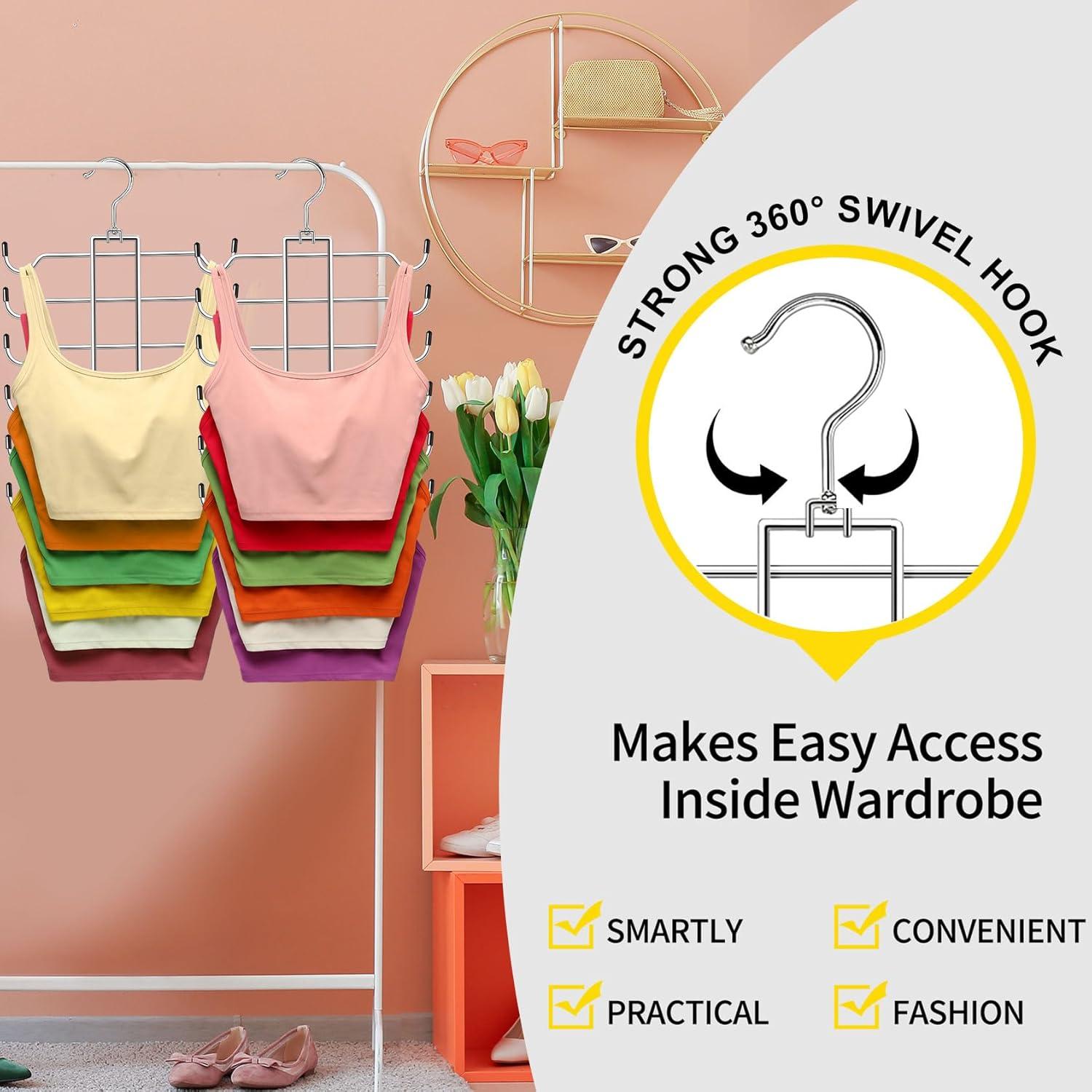 Organizador de Closet CLODSPAC 6 Niveles Acero Inoxidable