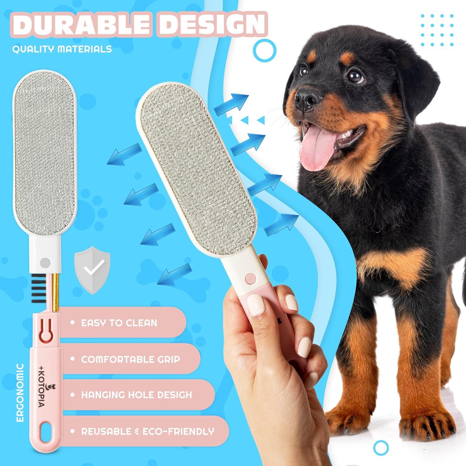 Cepillo Quitapelos Electroestático KOTOPIA 4-en-1 Rosa