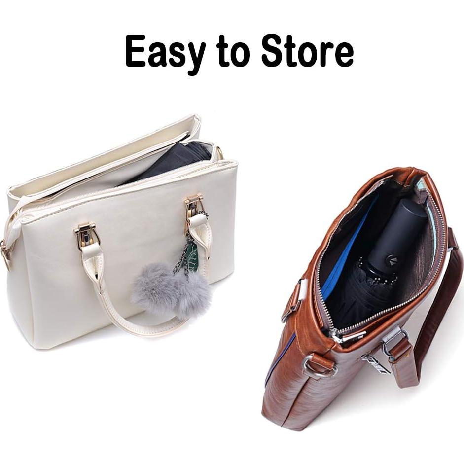 Paraguas PFFY Compacto Automático a Prueba de Viento - 2 Paquetes