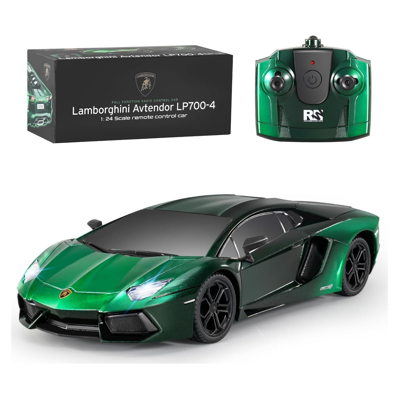 MIEBELY Coche RC Lamborghini LP700 1:24 Control Remoto
