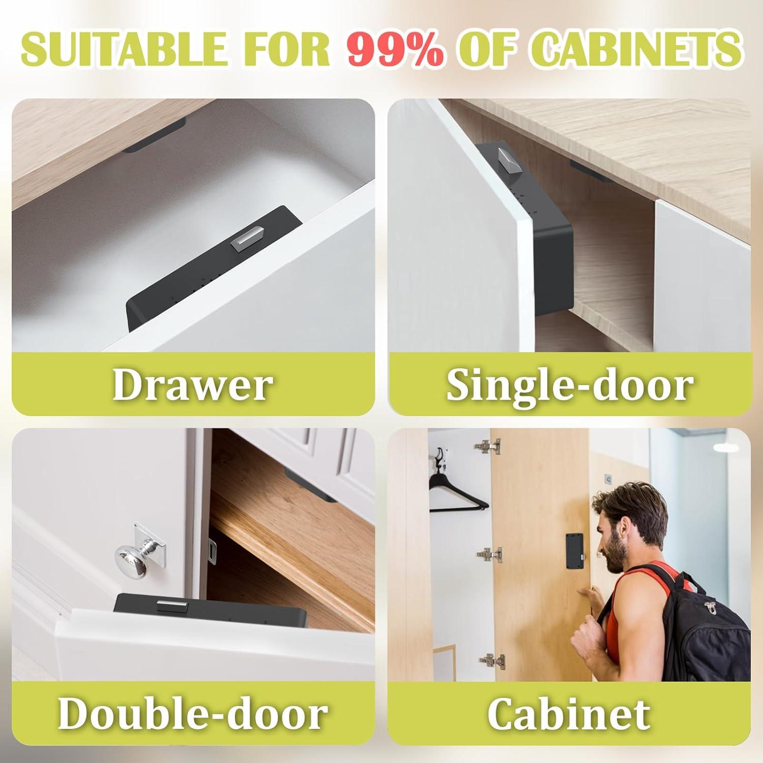 Cerradura Inteligente Eseesmart Oculta Bluetooth para Armarios