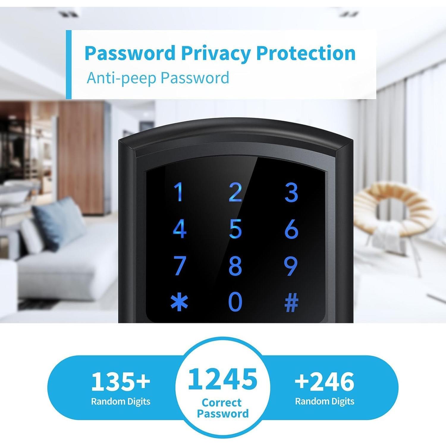 Cerradura Electrónica Sin Llave Signstek ST668 con Teclado Táctil