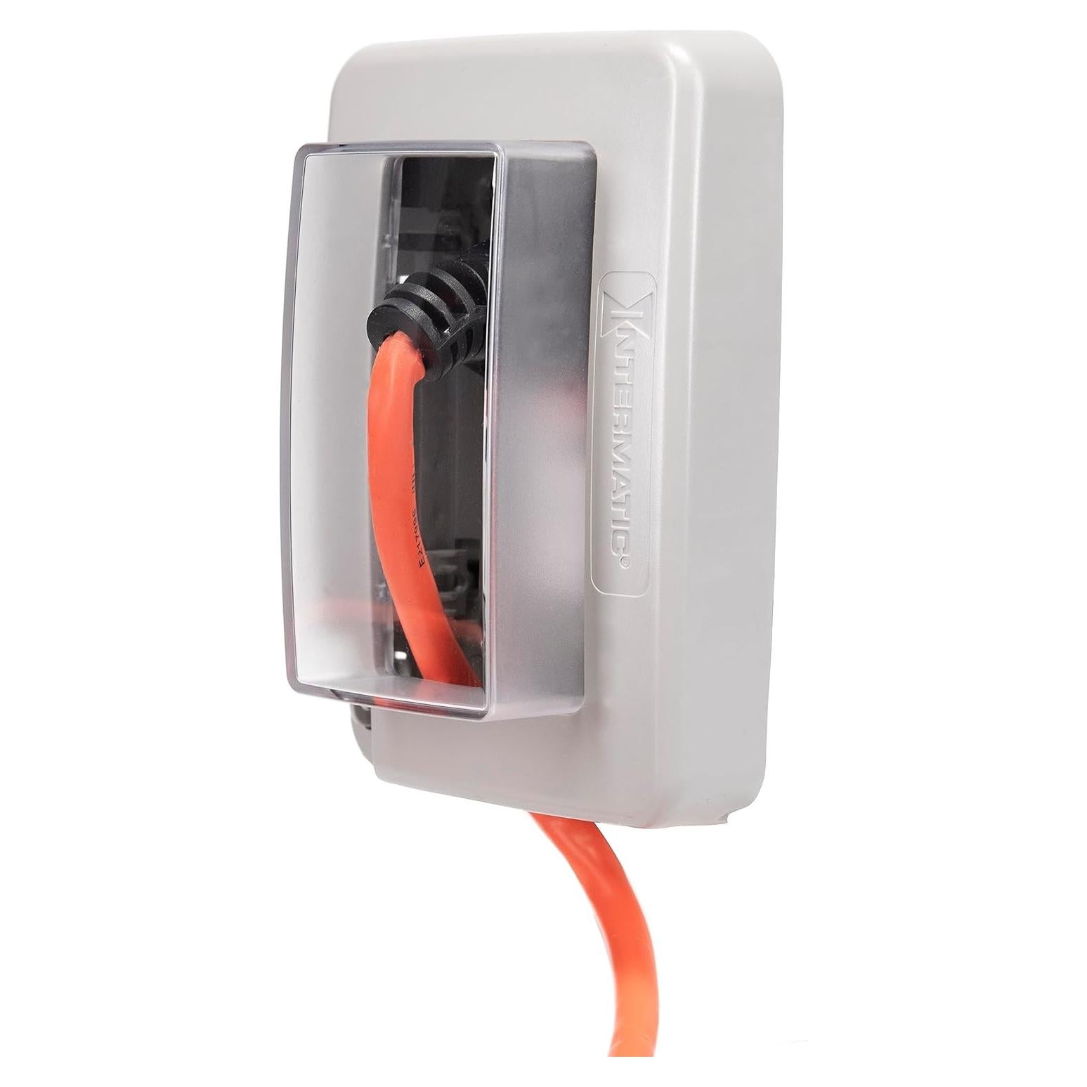 Cubierta de Bajo Perfil Intermatic WP7000G Gris a Prueba de Climas