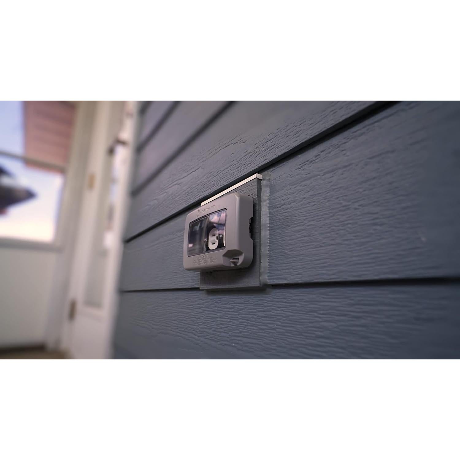 Cubierta de Bajo Perfil Intermatic WP7000G Gris a Prueba de Climas