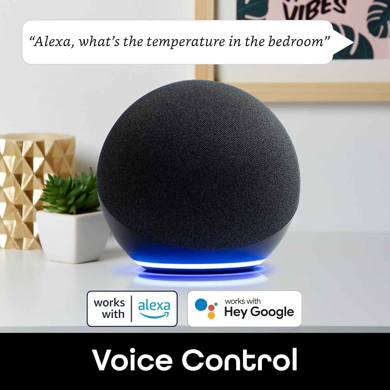 Sensor de Temperatura y Humedad Geeni GN-WA012 - WiFi, Control Alexa