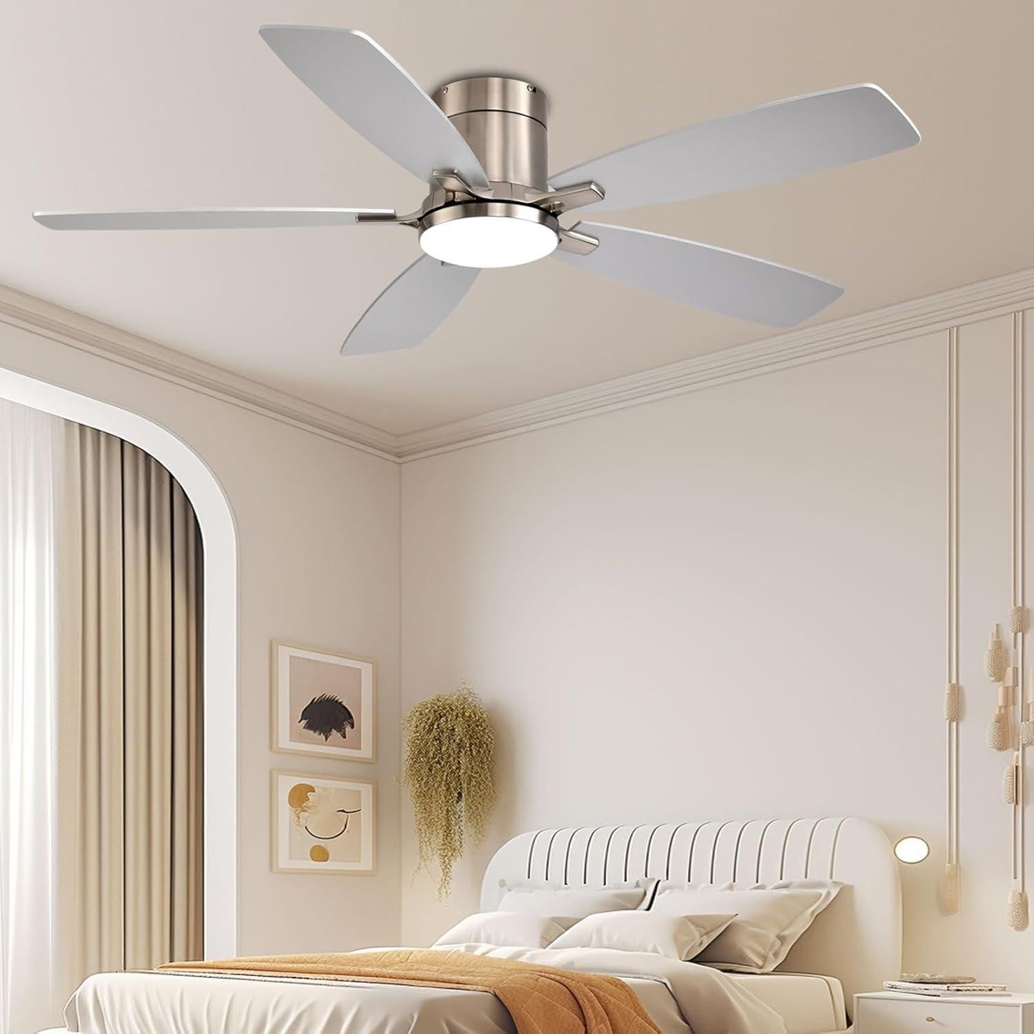 Ventilador de Techo 52cm FUMLTP con Luz LED y Control Remoto