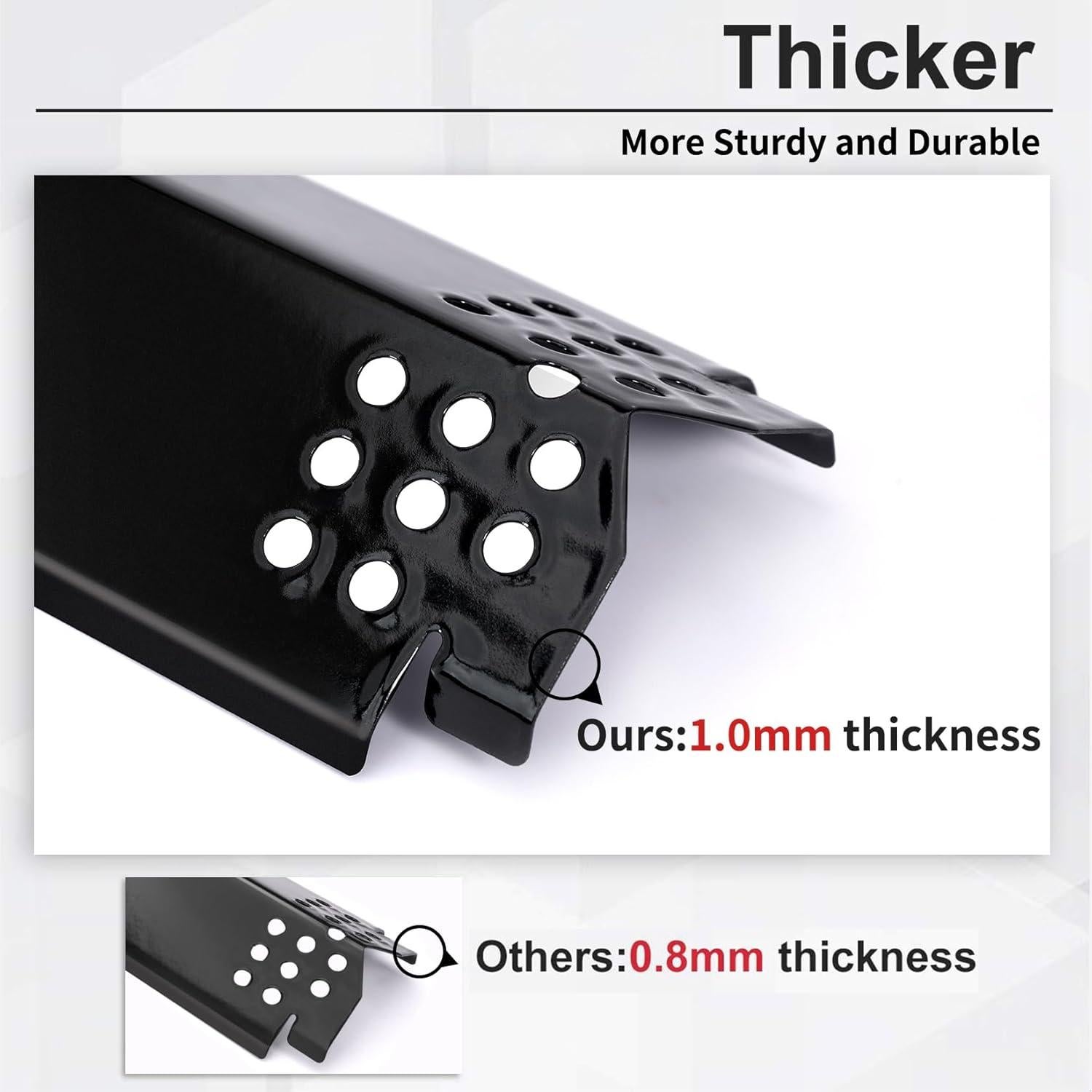 Placas de Calor Nexgrill 4 Quemador Acero Porcelánico 4 Pzas