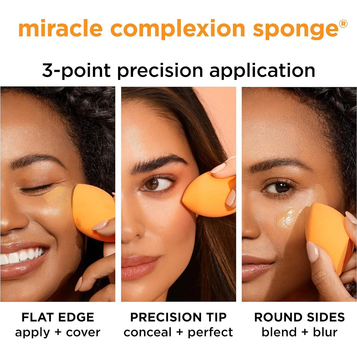 Duo de Esponjas de Maquillaje Real Techniques - Complección y Polvo