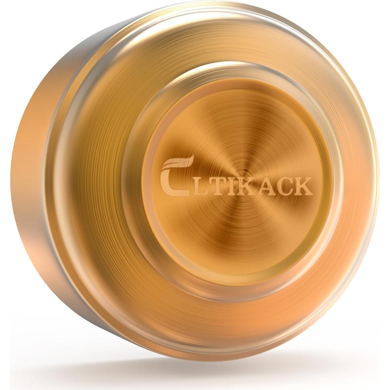 Soporte para Clips de Papel CLTIKACK Dorado 9x9x6 cm