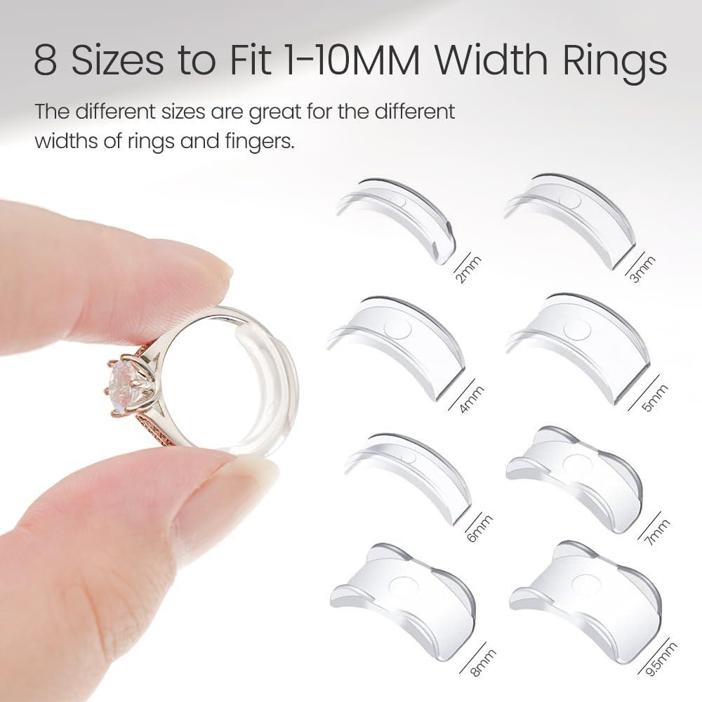 Meowoo Kit Ajustador de Anillos 14 Piezas Espirales y Almohadillas