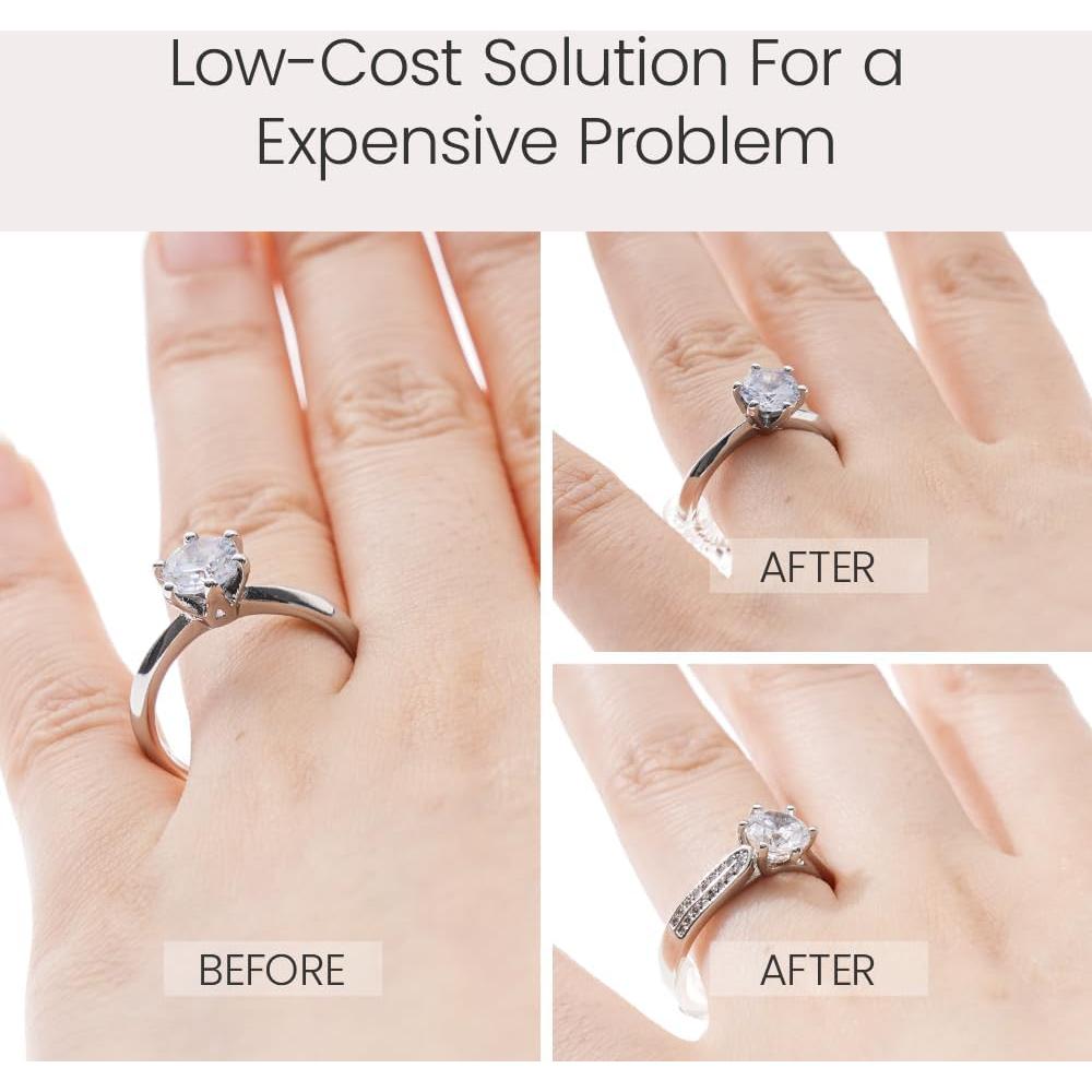 Meowoo Kit Ajustador de Anillos 14 Piezas Espirales y Almohadillas